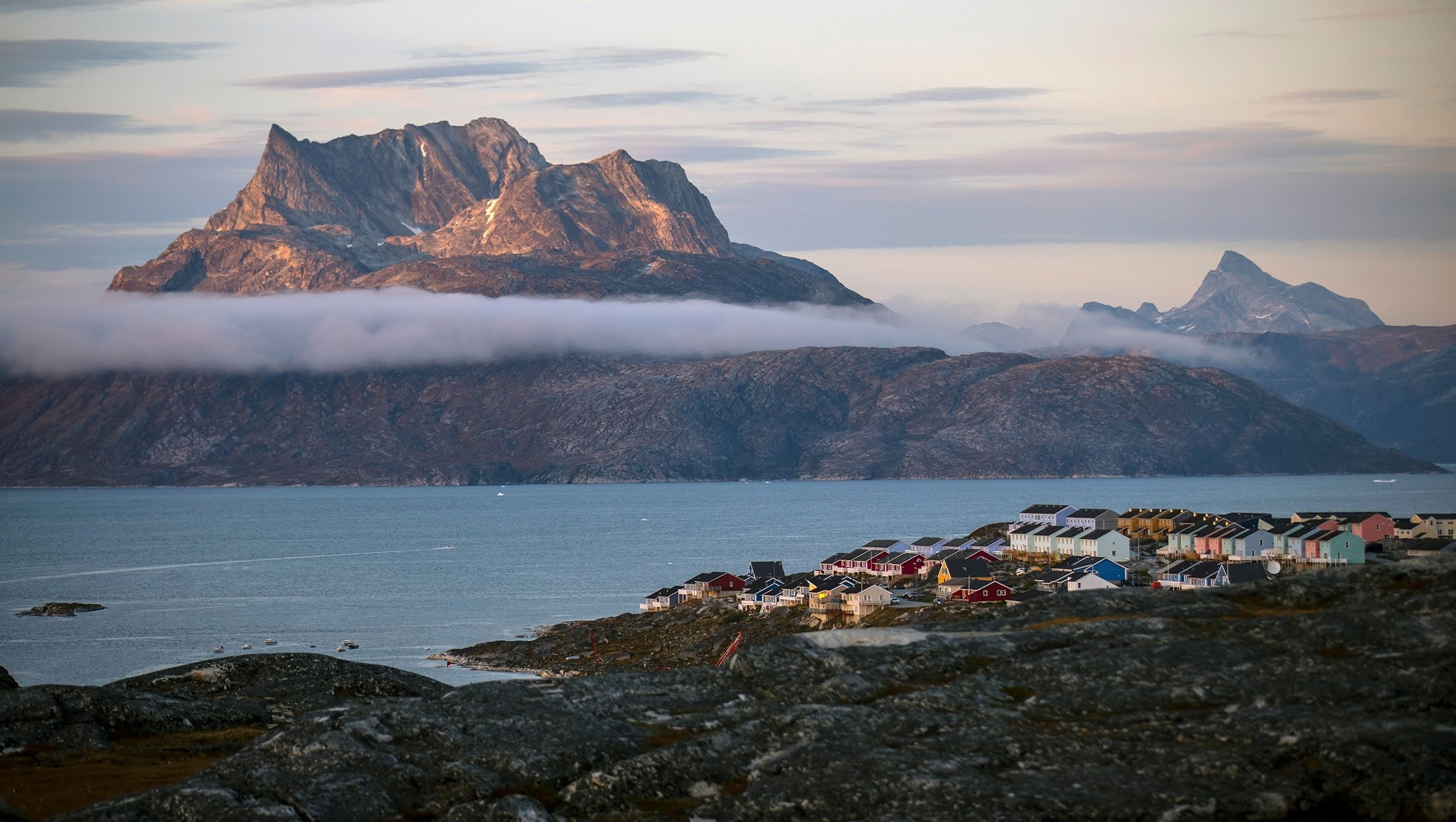 Nuuk Greenland travels, Climate change, Melting glaciers, Daily Sabah, 2200x1250 HD Desktop