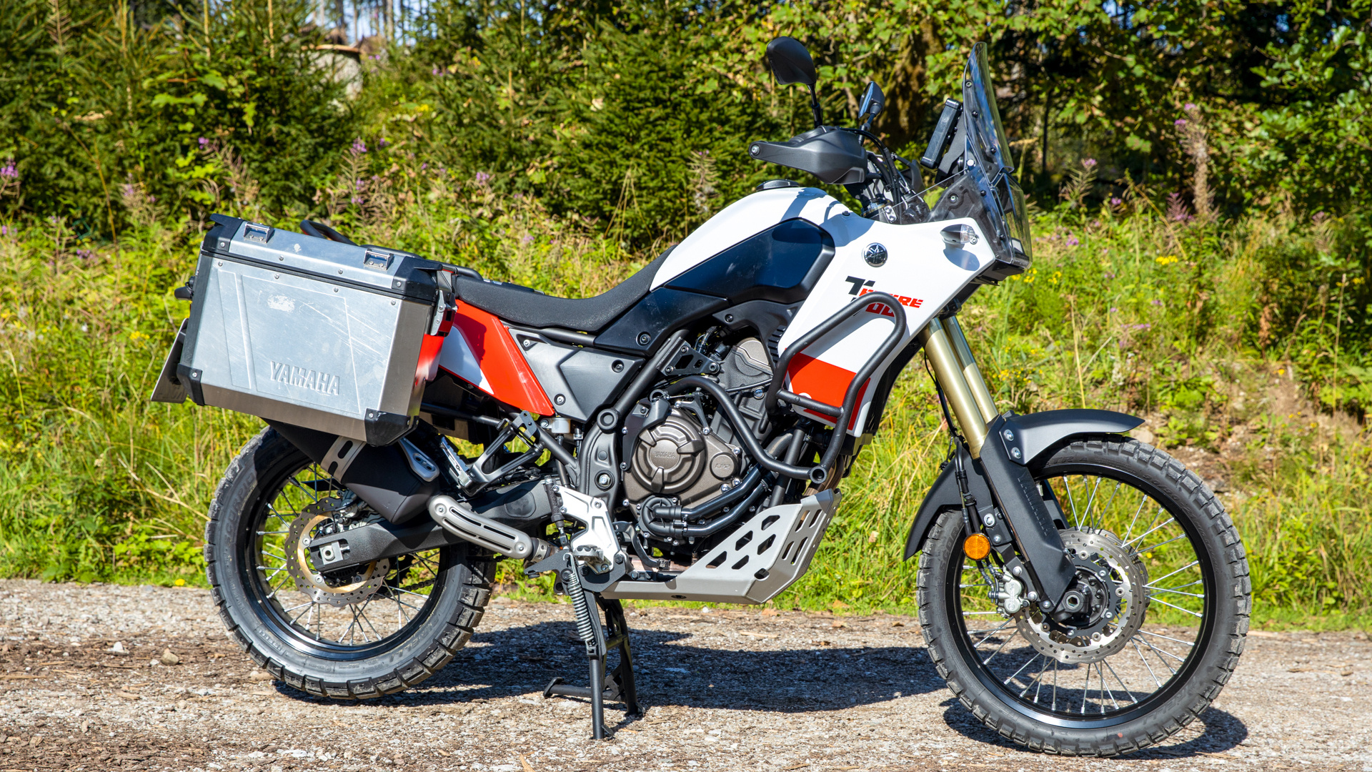 Yamaha Tenere 700, Off-road test, Adventure bike, Motorcycles, 1920x1080 Full HD Desktop