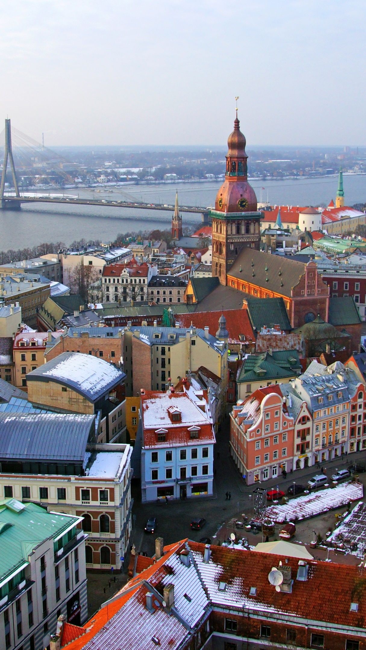 Riga (Latvia), Wallpaper, Stunning visuals, Backiee, 1220x2160 HD Phone