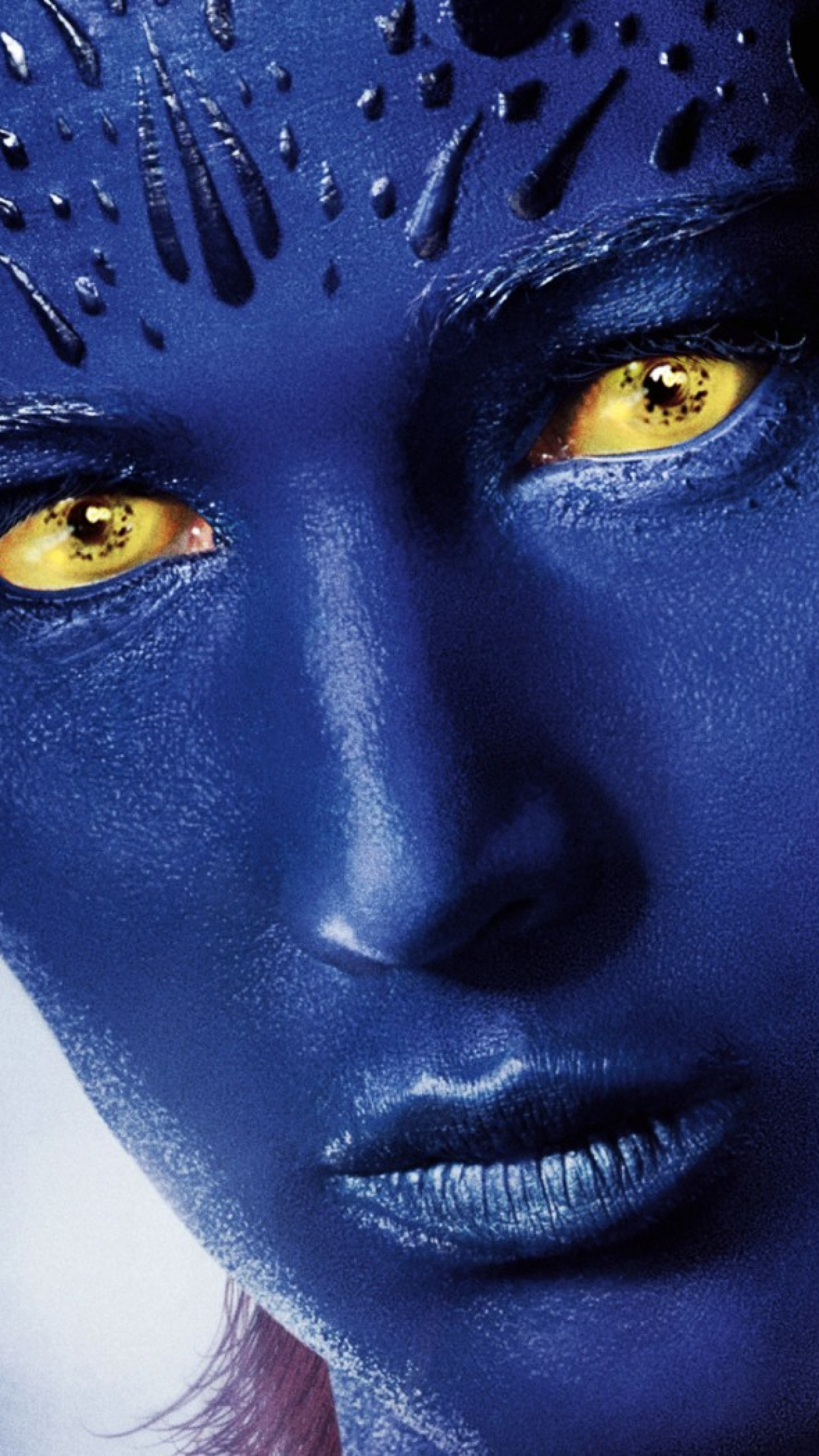 Jennifer Lawrence, X-Men Apocalypse, Mystique character, 1250x2210 HD Phone