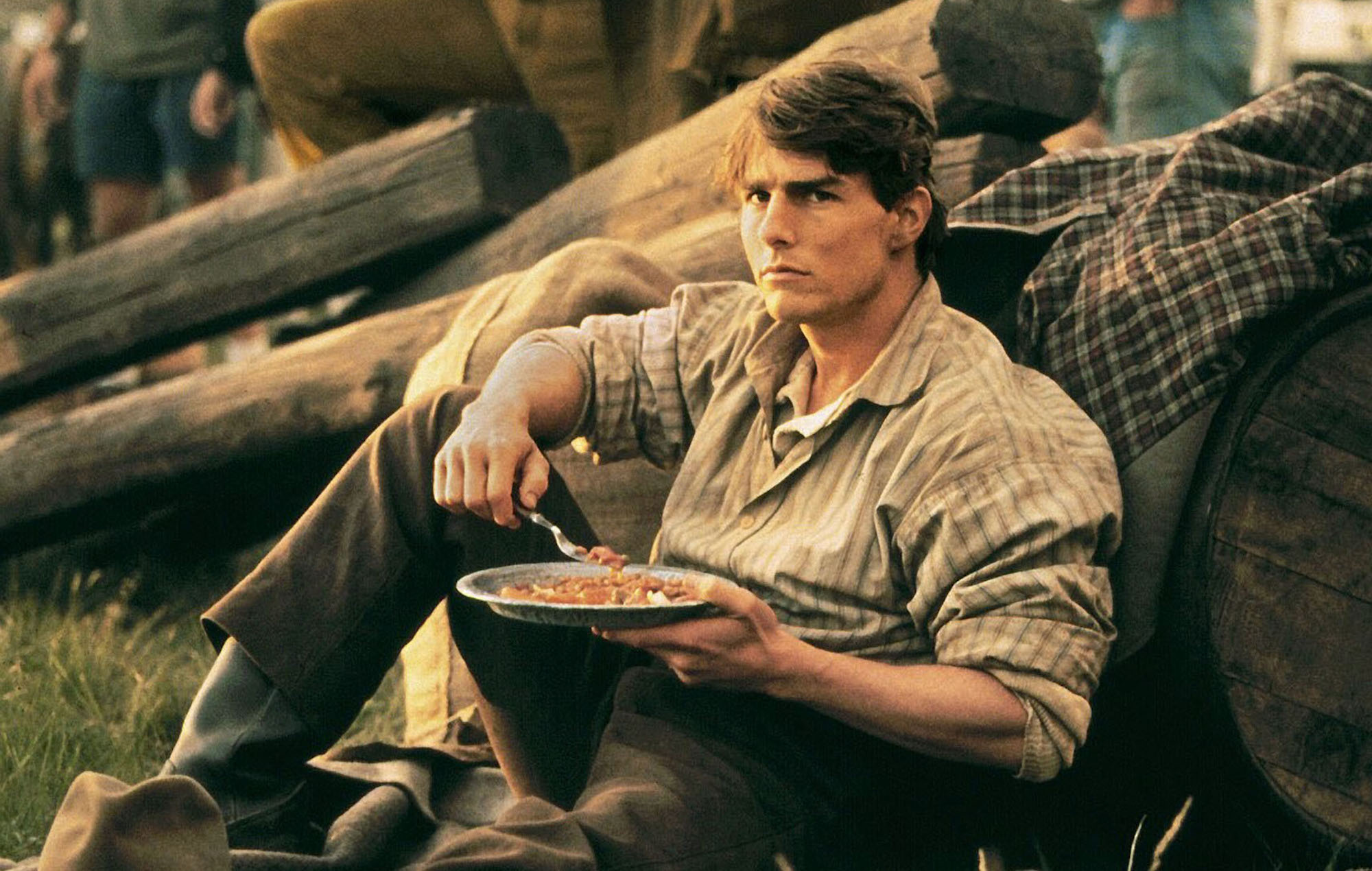 Far and Away: Tom Cruise as Joseph Donnelly, The music score was by John Williams. 2000x1270 HD Background.