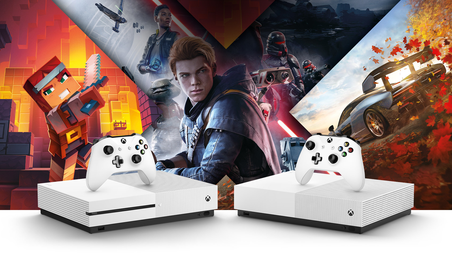 Xbox: A slick looking game console that's 40 percent smaller than the original, S series. 1920x1080 Full HD Background.