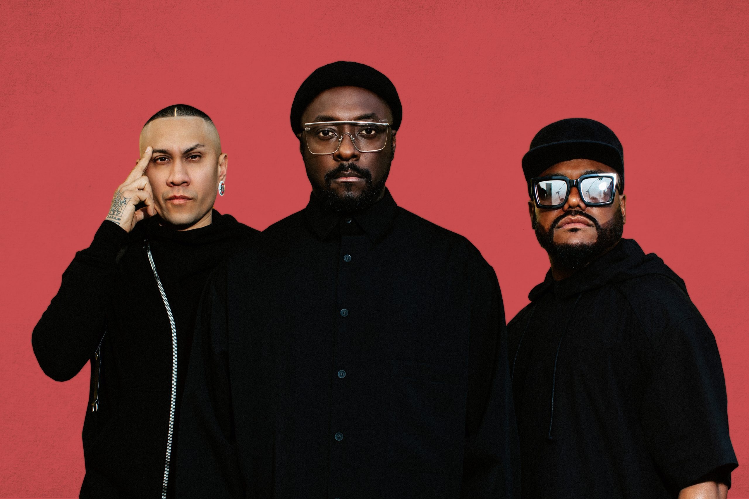 The Black Eyed Peas: One of the best-selling groups of all time, 80 million records. 2560x1710 HD Background.
