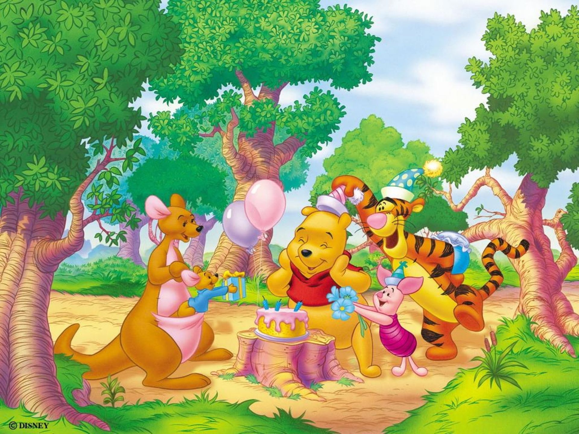 Winnie the Pooh, Character wallpapers, Adorable illustrations, Whimsical charm, 1920x1440 HD Desktop