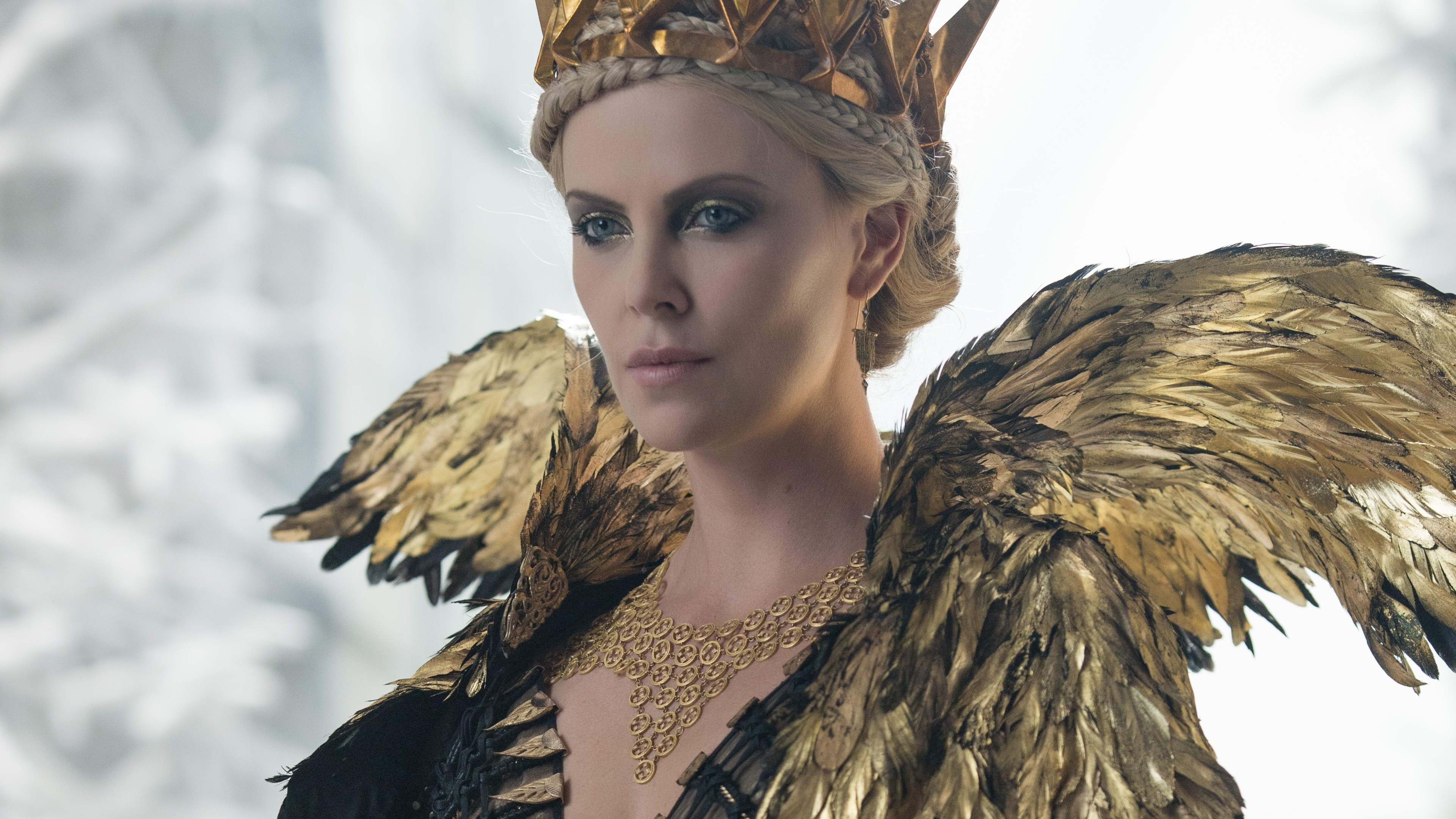 Charlize Theron: Evil Queen, A fictional character, The Huntsman Winter's War. 3840x2160 4K Background.