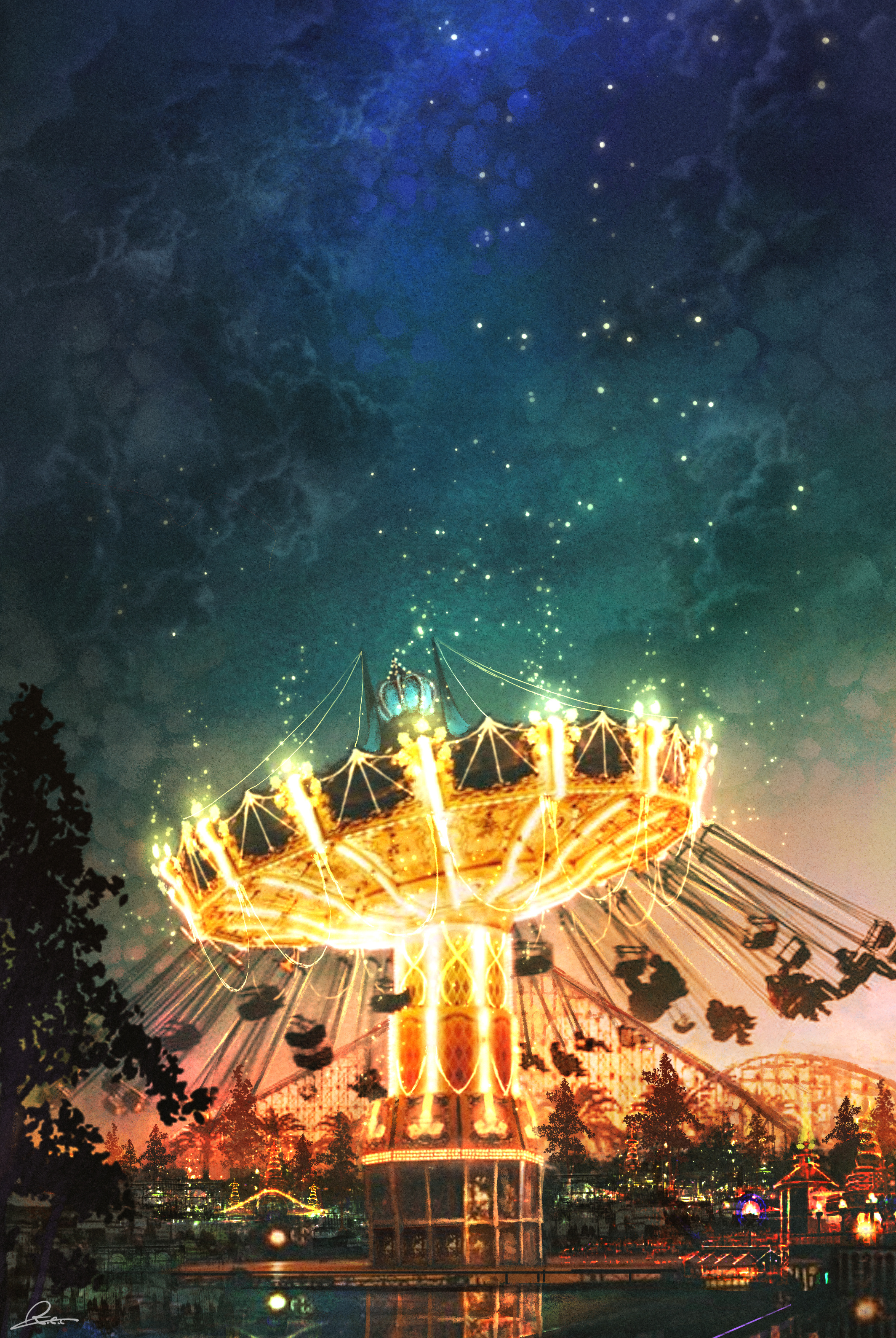 Merry go round foundation, Mobile wallpaper, 2015 Christmas, Pictu, 2130x3180 HD Handy