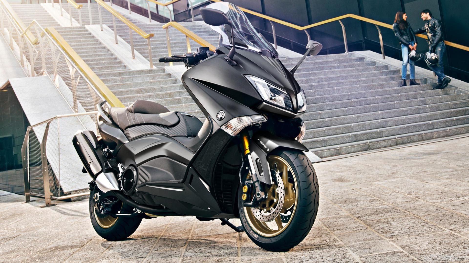Yamaha TMAX, Auto style, Maxi scooter excellence, Unleash your ride, 1920x1080 Full HD Desktop