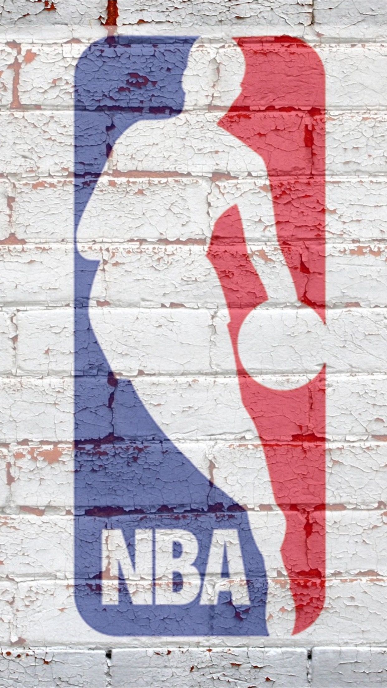 NBA logo wallpapers, iPhone parallax, Basketball pride, Dynamic visual effects, 1250x2210 HD Handy