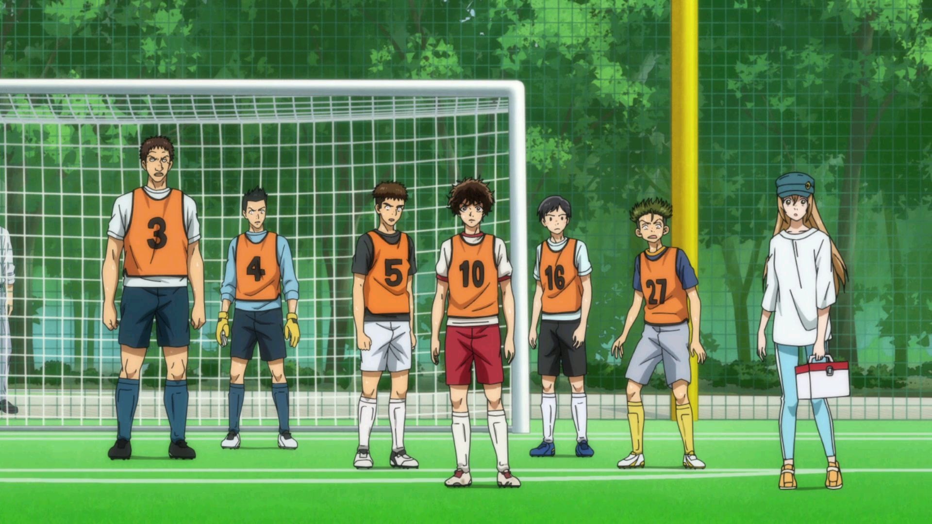 Aoashi, Anime episode, Intriguing storyline, Sports enthusiasm, 1920x1080 Full HD Desktop