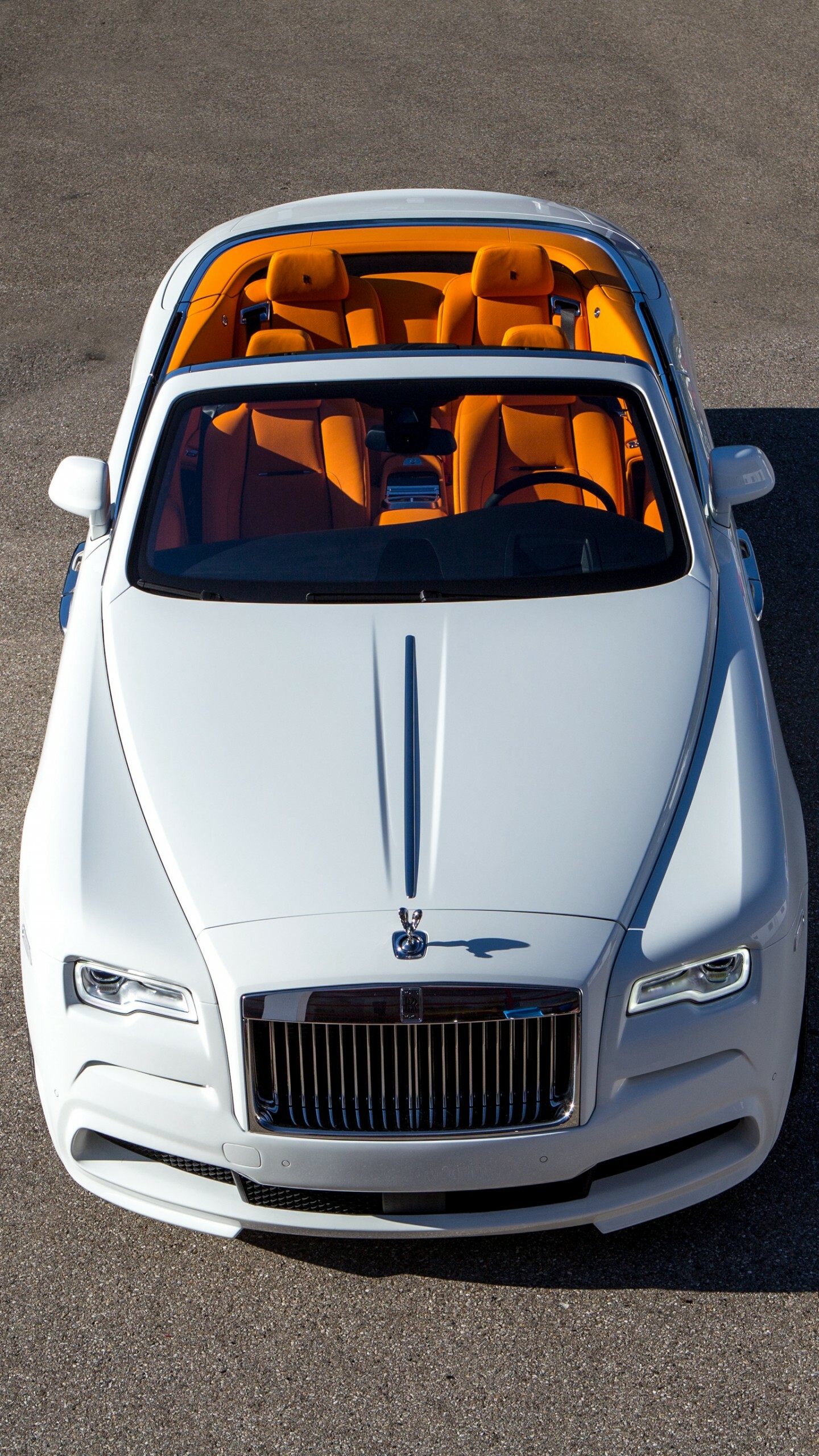 Spofec Rolls-Royce Dawn, White luxury cars, 1440x2560 HD Phone