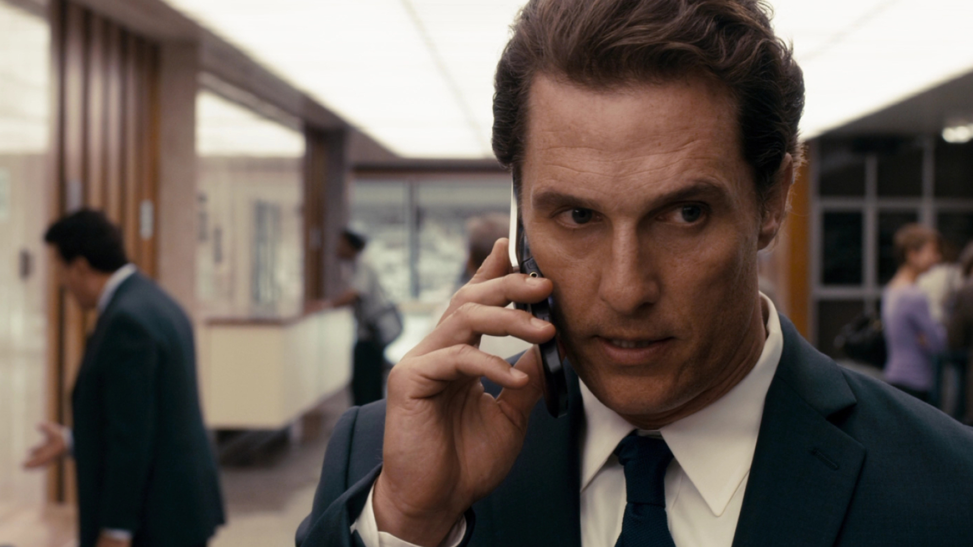 The Lincoln Lawyer: The film, starring Matthew McConaughey as Mickey Haller, released in March 2011. 1920x1080 Full HD Background.