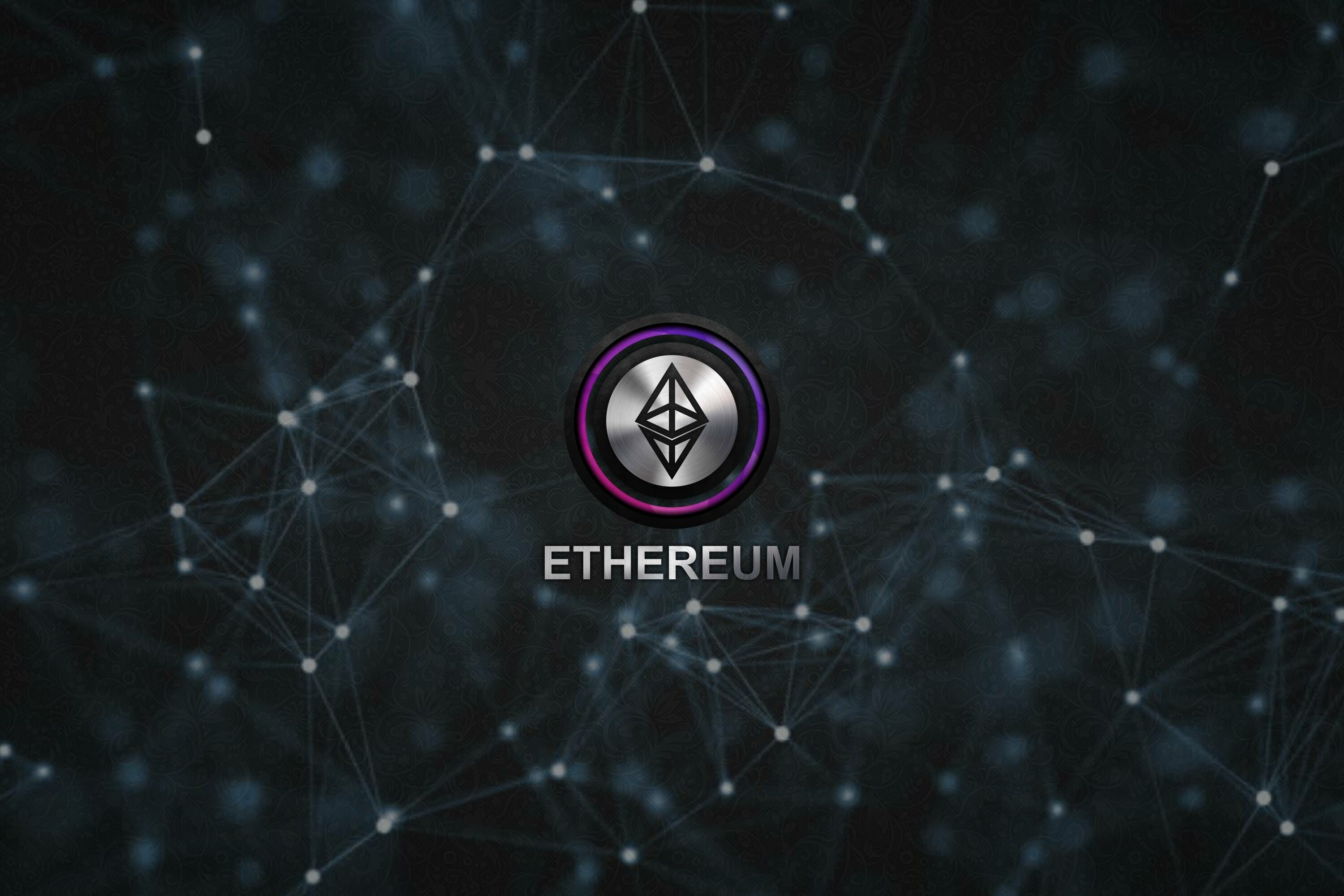 Cryptocurrency: A blockchain-based software platform, Ethereum. 3000x2000 HD Wallpaper.
