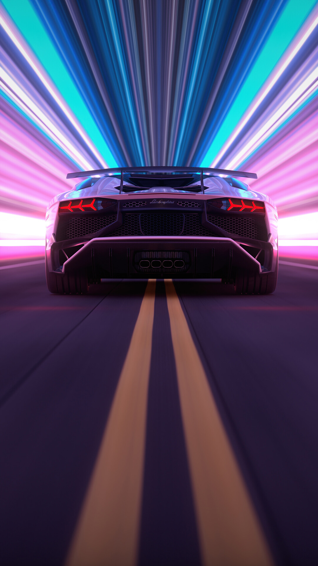 Lamborghini: Patrick Mimran sold the company to the Chrysler Corporation in 1987. 1080x1920 Full HD Background.