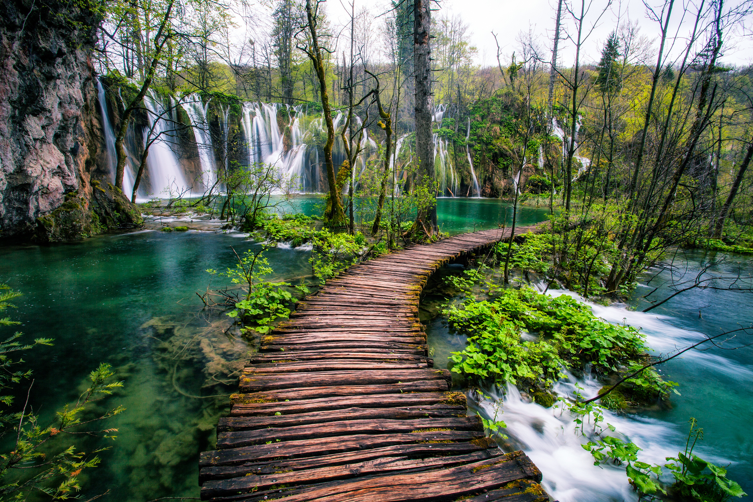 Plitvice Lakes, National park treasure, Pristine wilderness, Spectacular scenery, 2400x1600 HD Desktop