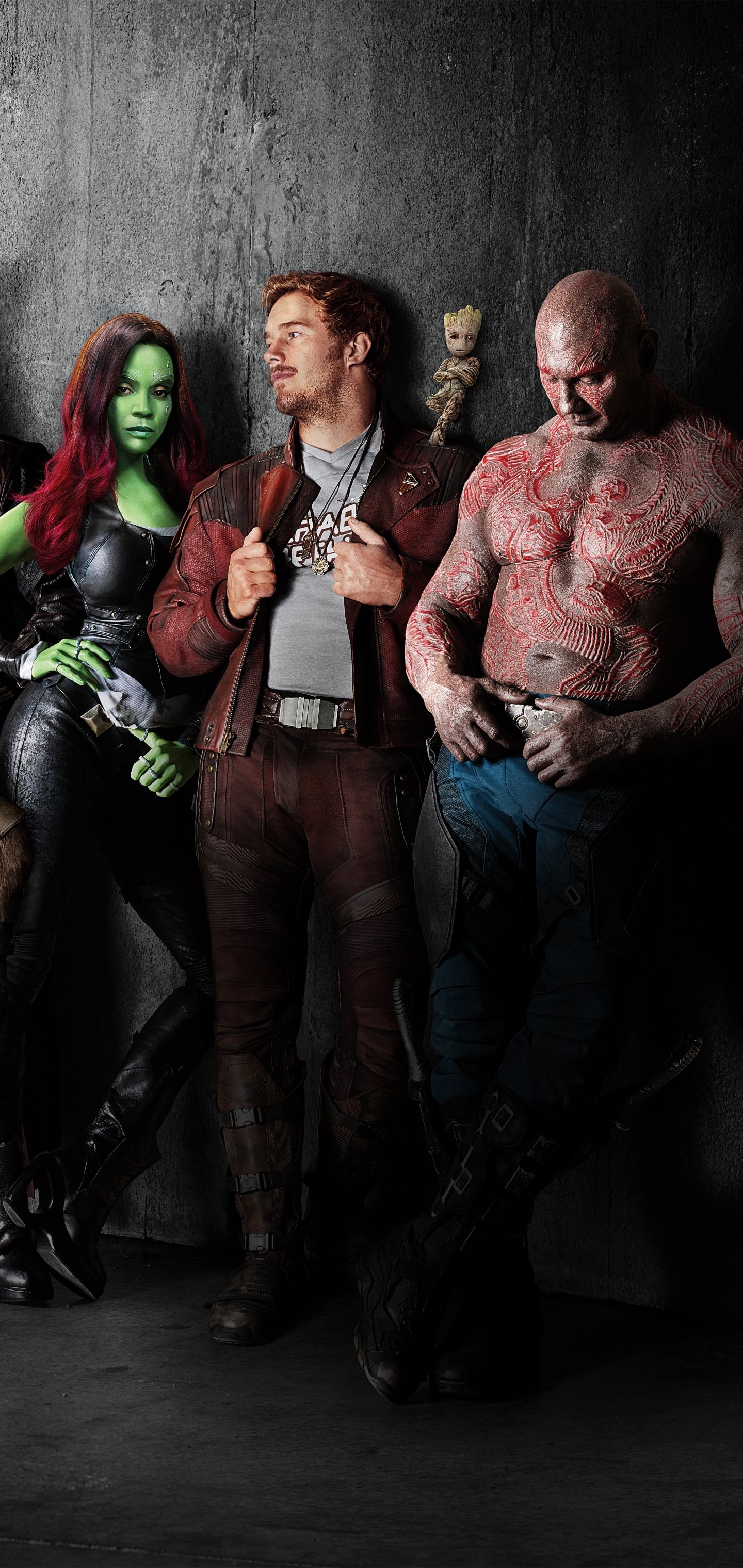 Dave Bautista, Movie Guardians of the Galaxy Vol 2, 1440x3040 HD Phone
