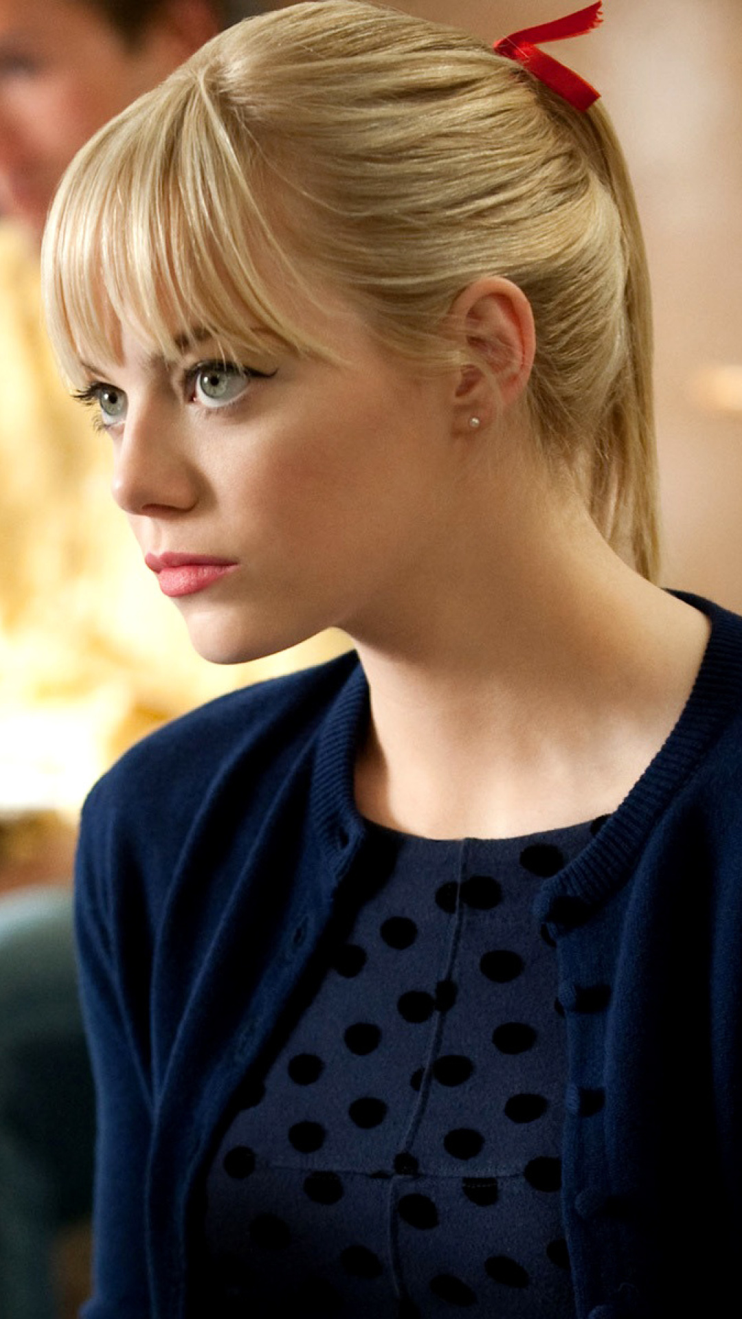 Emma Stone, Spider-Man movies, Wallpaper for, Amazing Spider-Man, 1080x1920 Full HD Phone
