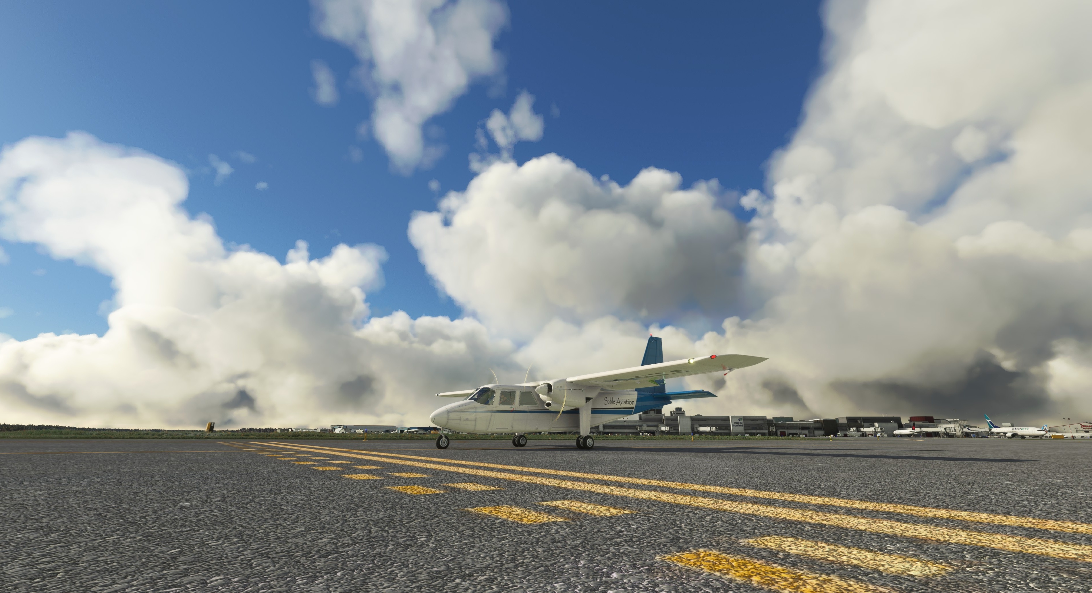 BN-2 Islander, Sable Island, 3810x2070 HD Desktop