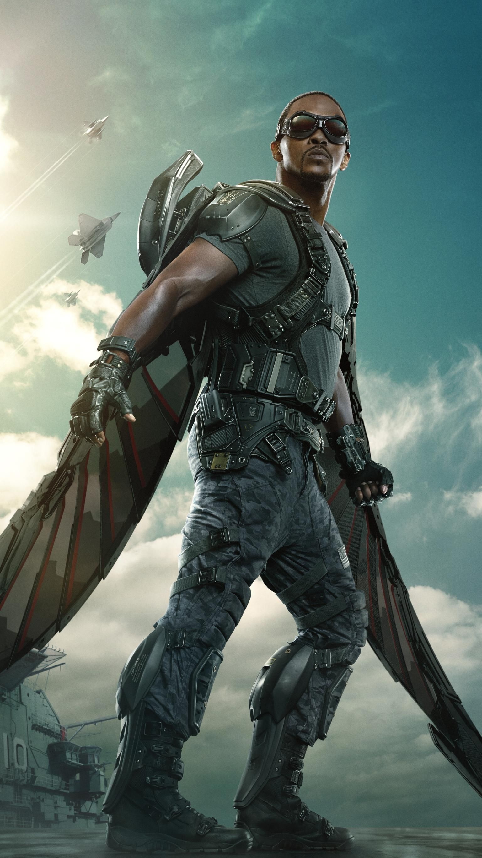 Captain America Winter Soldier, Phone wallpaper, Movie character posters, 1540x2740 HD Handy