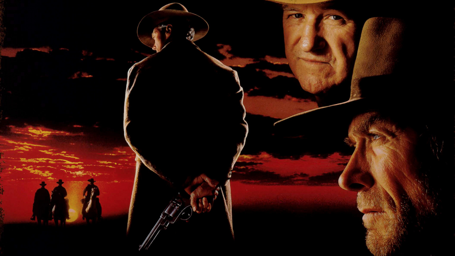 Clint Eastwood: Unforgiven, Revisionist Western Of 1992, By David Webb Peoples. 1920x1080 Full HD Background.