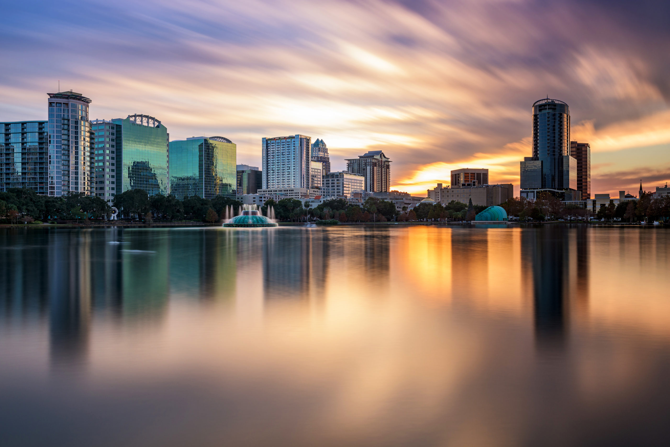 Orlando Skyline, Florida skyline, Lifestyle hub, Corporate success, 2560x1710 HD Desktop