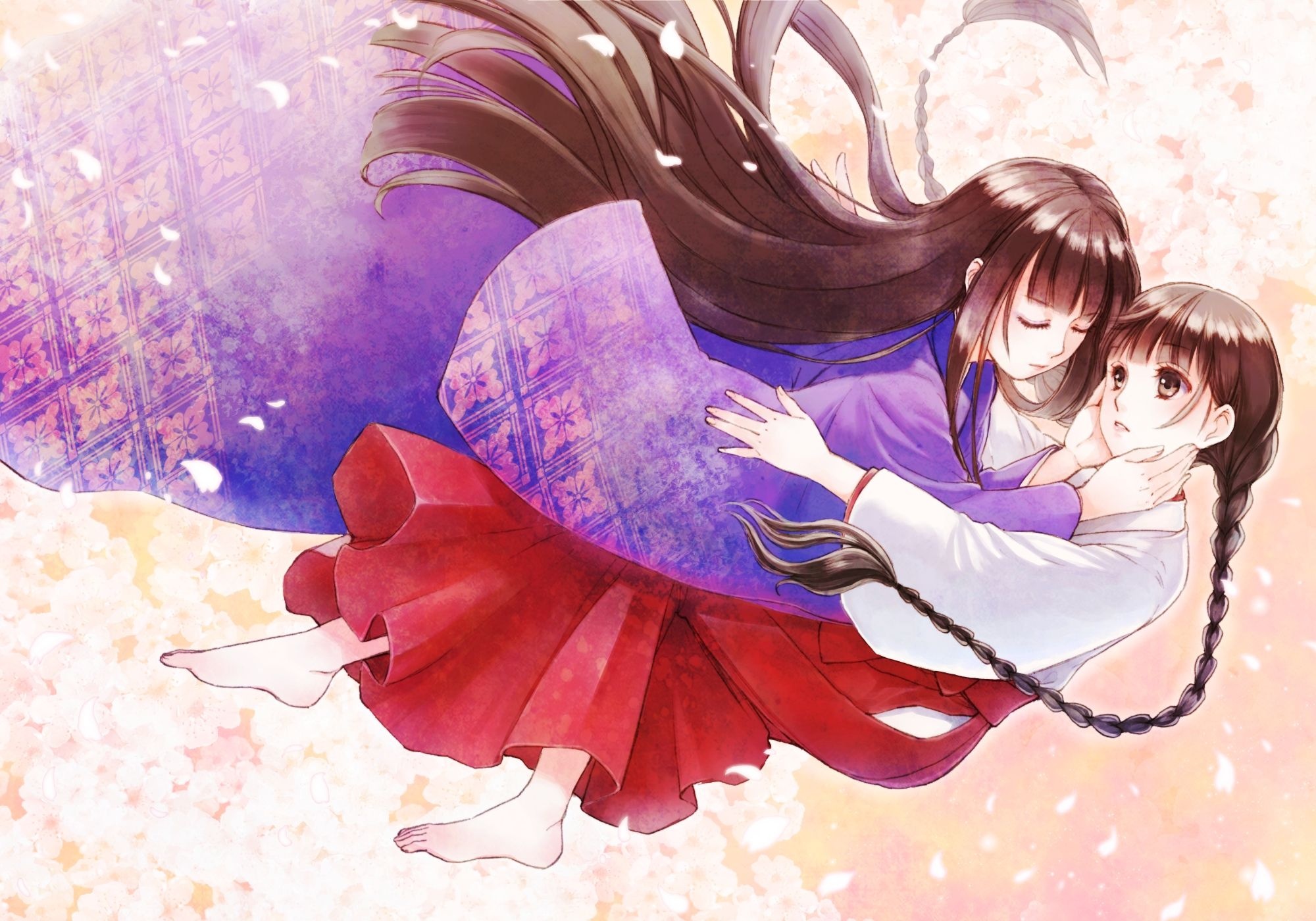 RDG: Red Data Girl, Izumiko Suzuhara, Digital art illustration, Anime beauty, 2000x1400 HD Desktop
