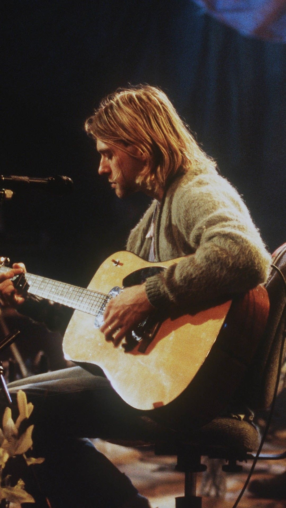 Nirvana, Kurt Cobain tribute, Phone wallpapers, Music fandom, 1080x1920 Full HD Handy