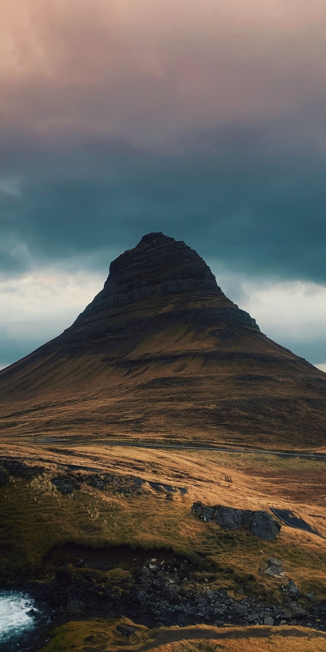 Iceland Mountain Peak, Wallpaper Delight, Nature's Majesty, Stunning Display, 1080x2160 HD Phone