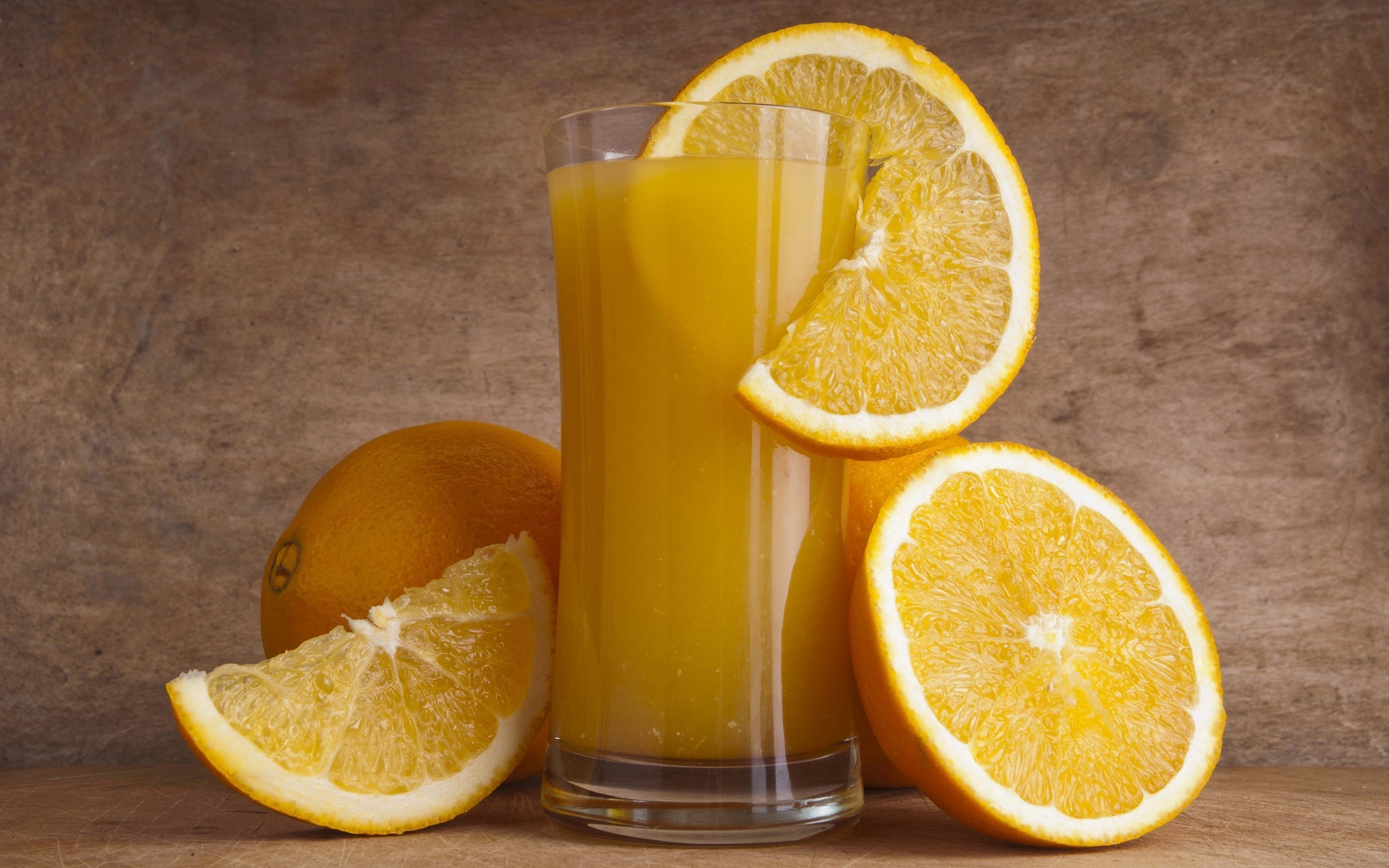HD orange juice charm, Zestful refreshment, Citrus vibrancy, Tangy delight, 2560x1600 HD Desktop