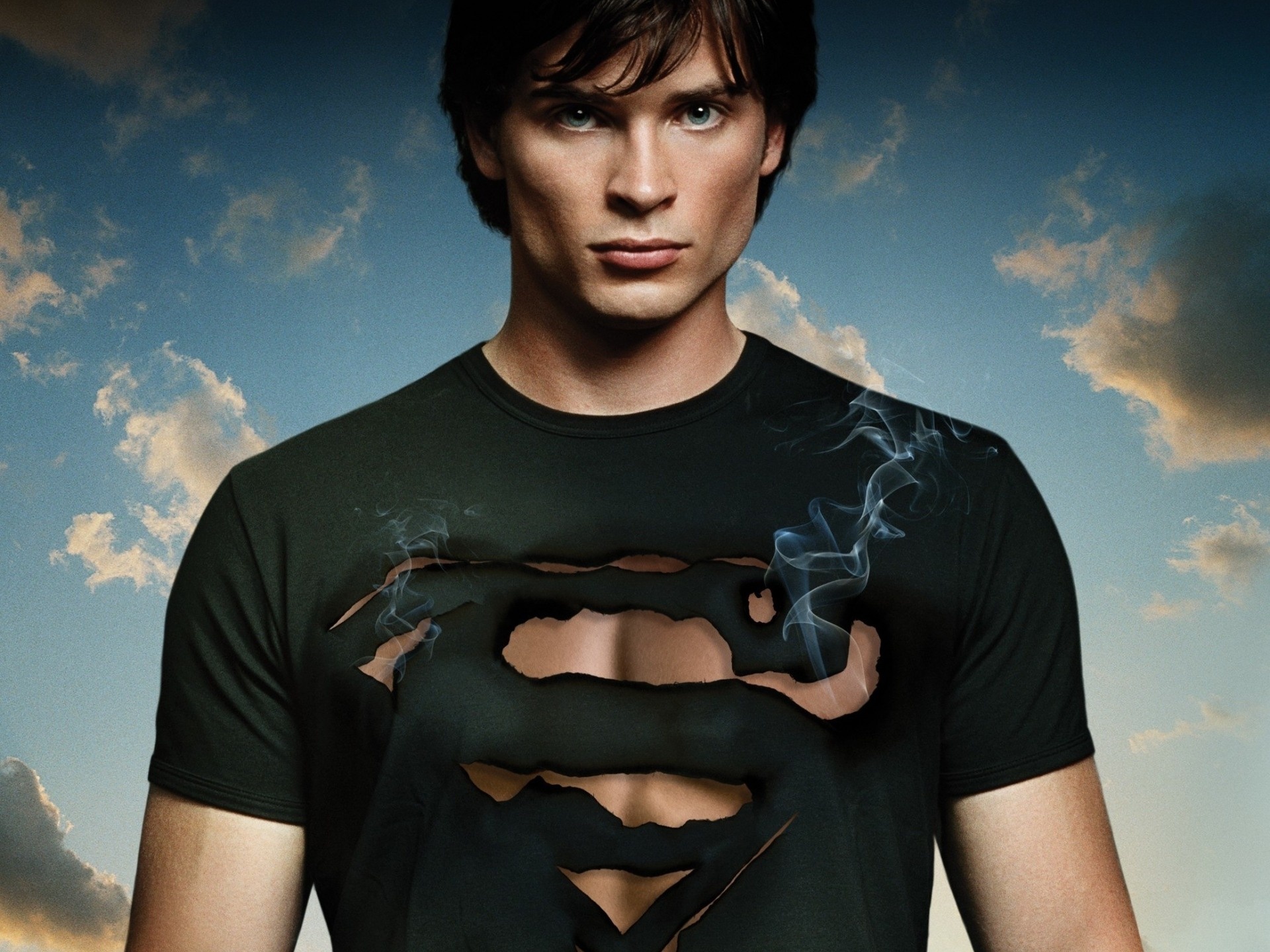Smallville (TV Series): A super-powered alien who was raised in Kansas, Krypton, Superman. 1920x1440 HD Background.