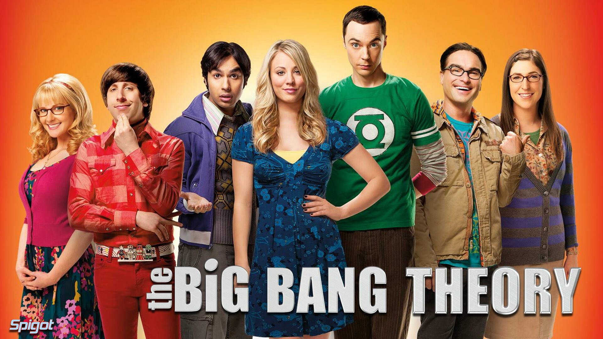 The Big Bang Theory: A pair of socially awkward theoretical physicists meet their new neighbor Penny, who is their polar opposite. 1920x1080 Full HD Background.