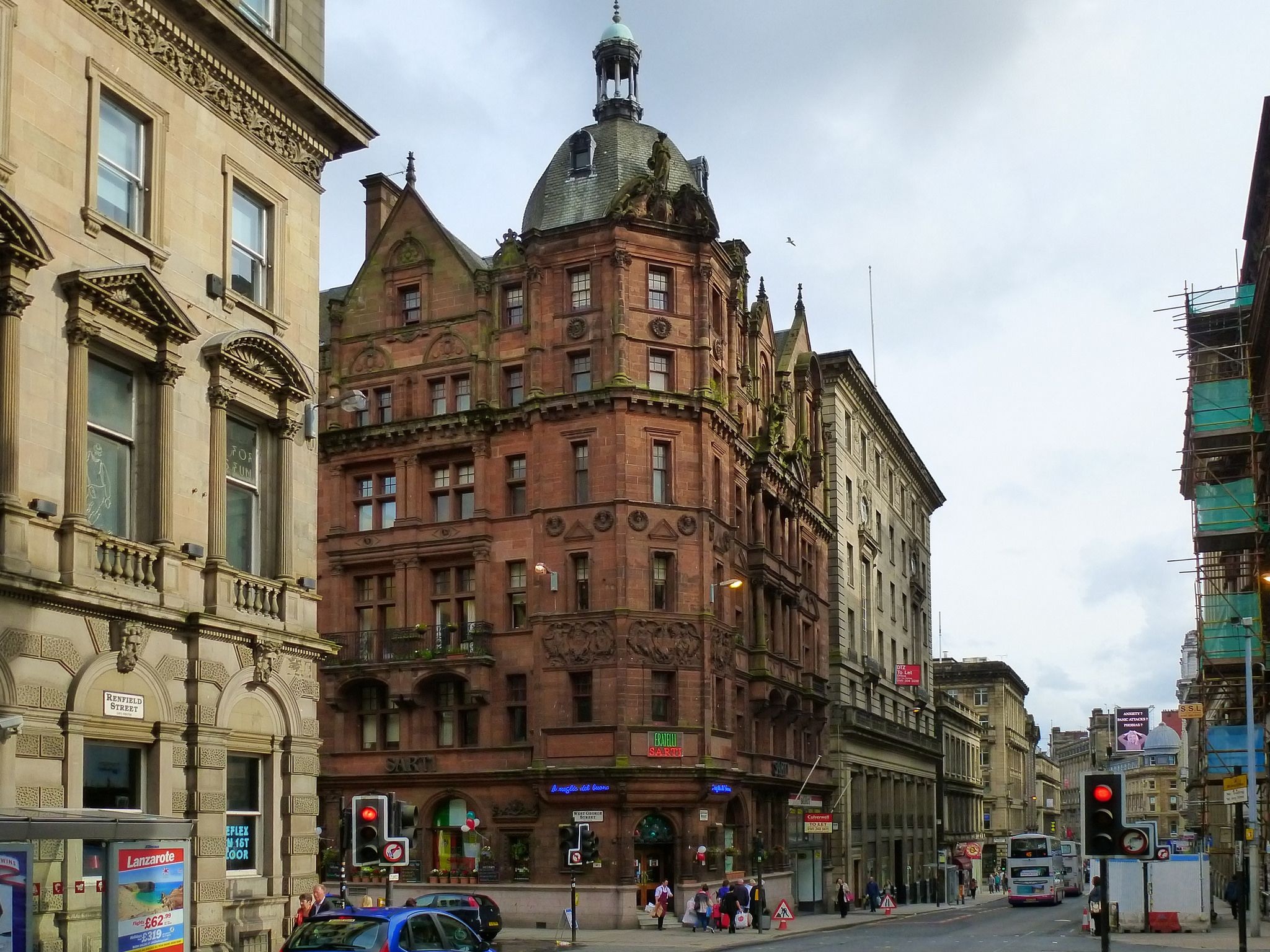 Glasgow, Sun Fire and Life Insurance Building, Scotland architectural gem, 2050x1540 HD Desktop