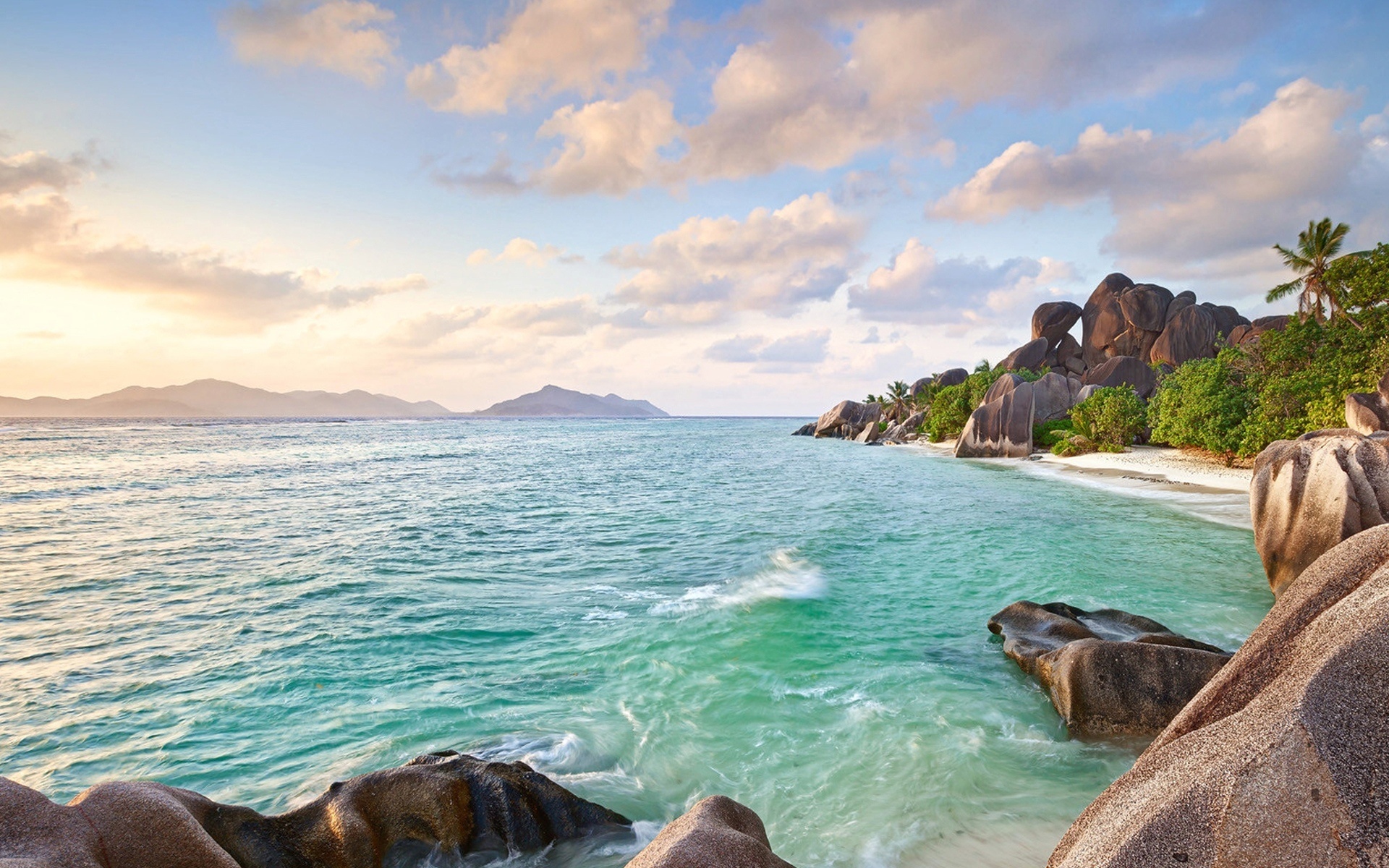 La Digue Island, Seychelles, Travels, 1920x1200 HD Desktop