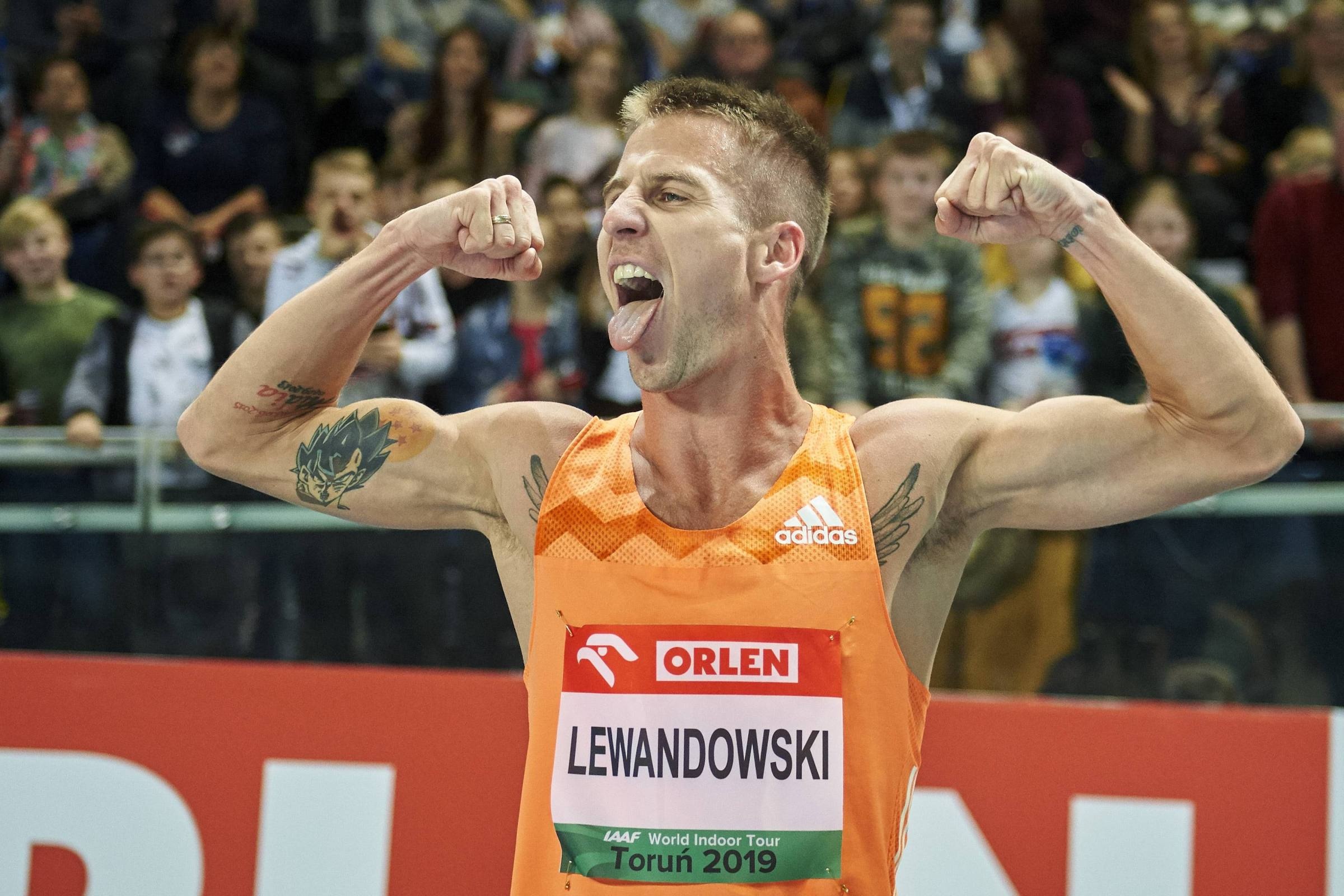 Marcin Lewandowski, HME Glasgow 2019, 1500m final, TVN24, 2400x1600 HD Desktop