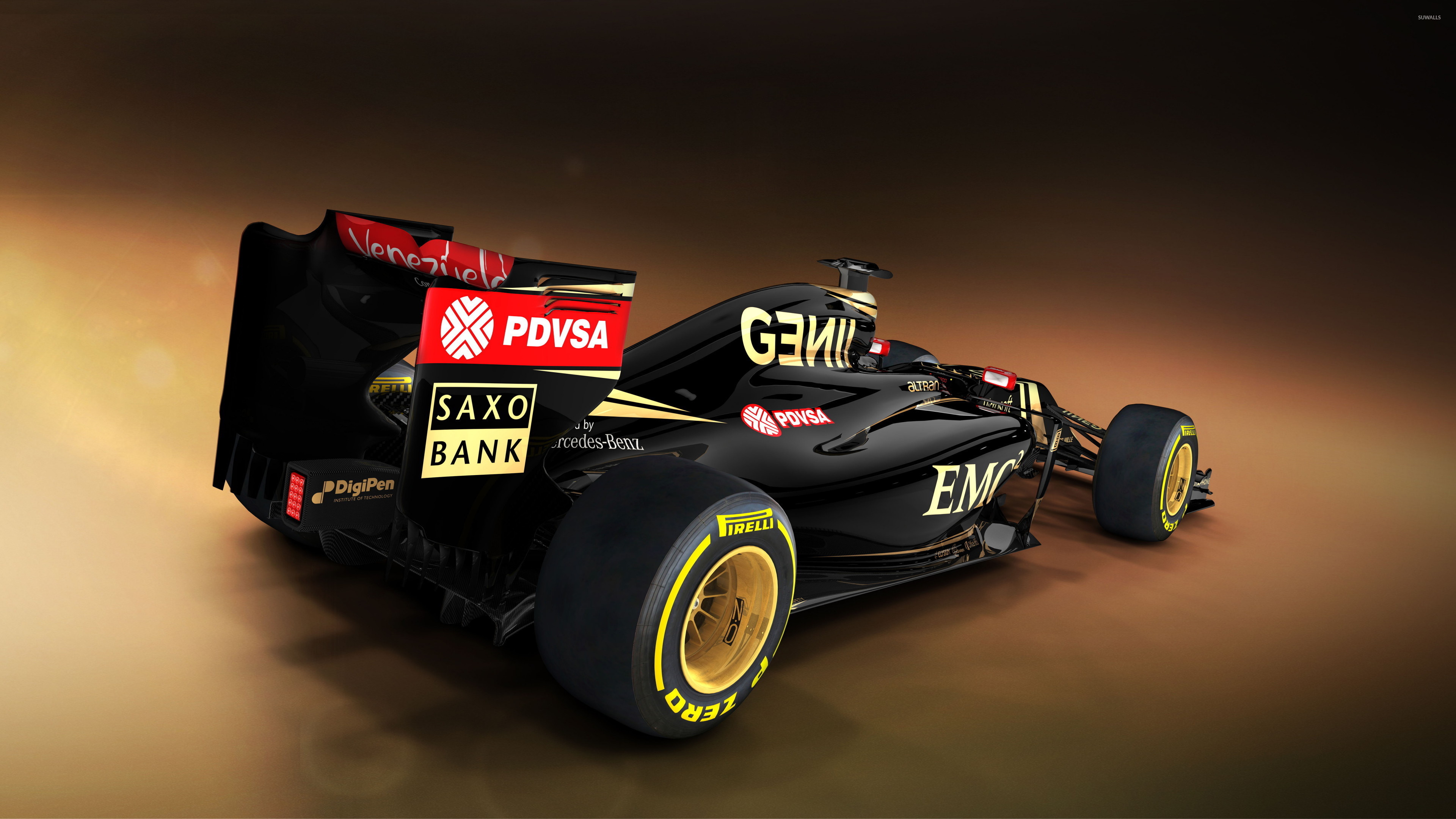 Formula 1: Lotus F1 Team, majority owned by Genii Capital. 3840x2160 4K Wallpaper.