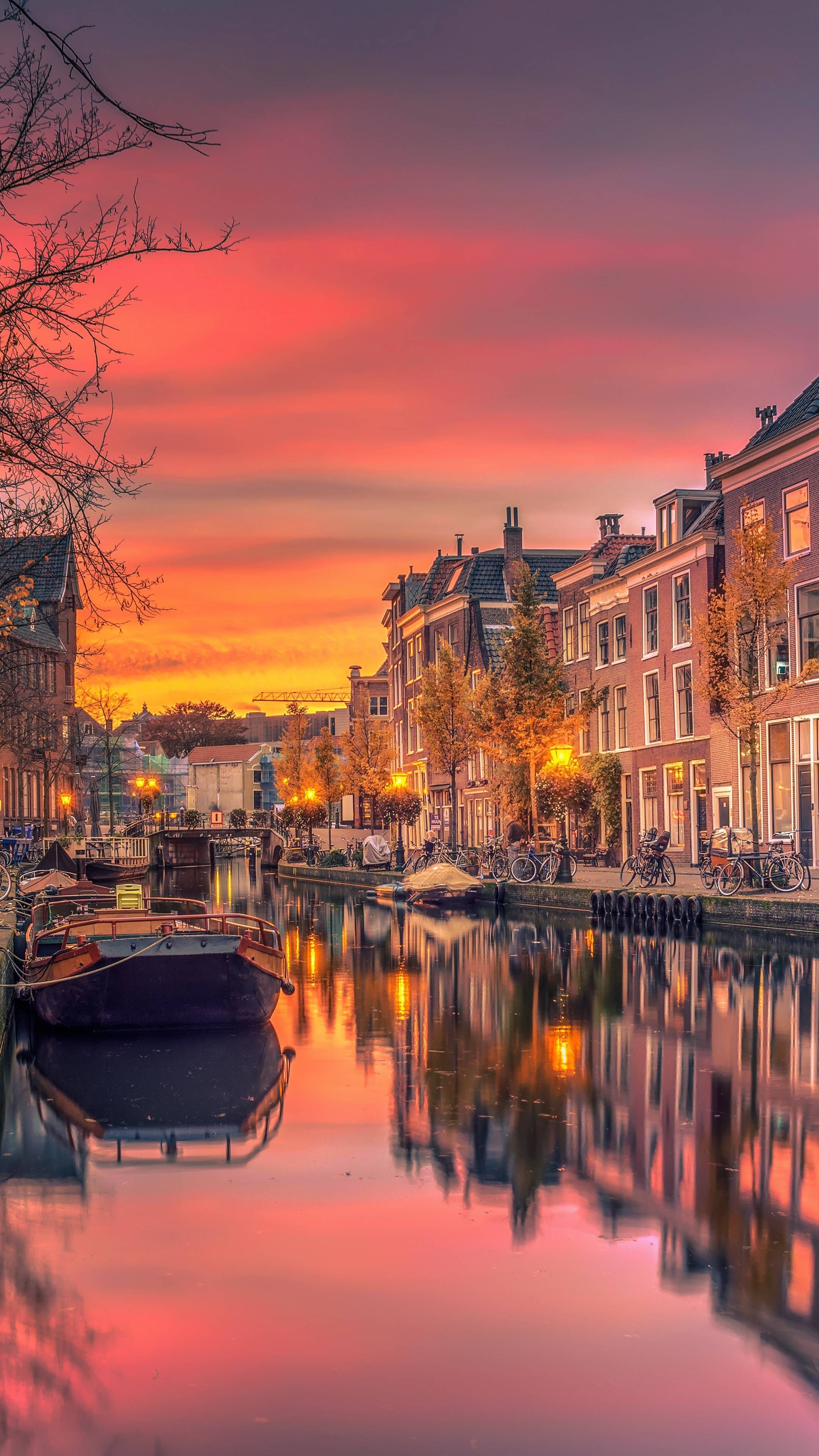 European cities, Amsterdam, Netherlands, Dutch culture, 2160x3840 4K Phone