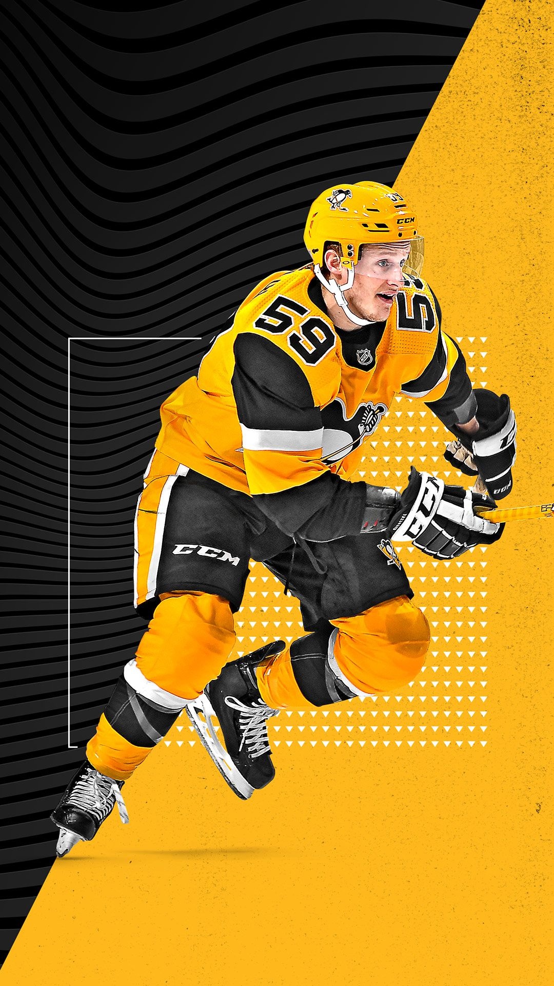 Pittsburgh Penguins: The team drafted Jaromir Jagr with the fifth overall pick in the 1990 NHL Entry Draft. 1080x1920 Full HD Background.