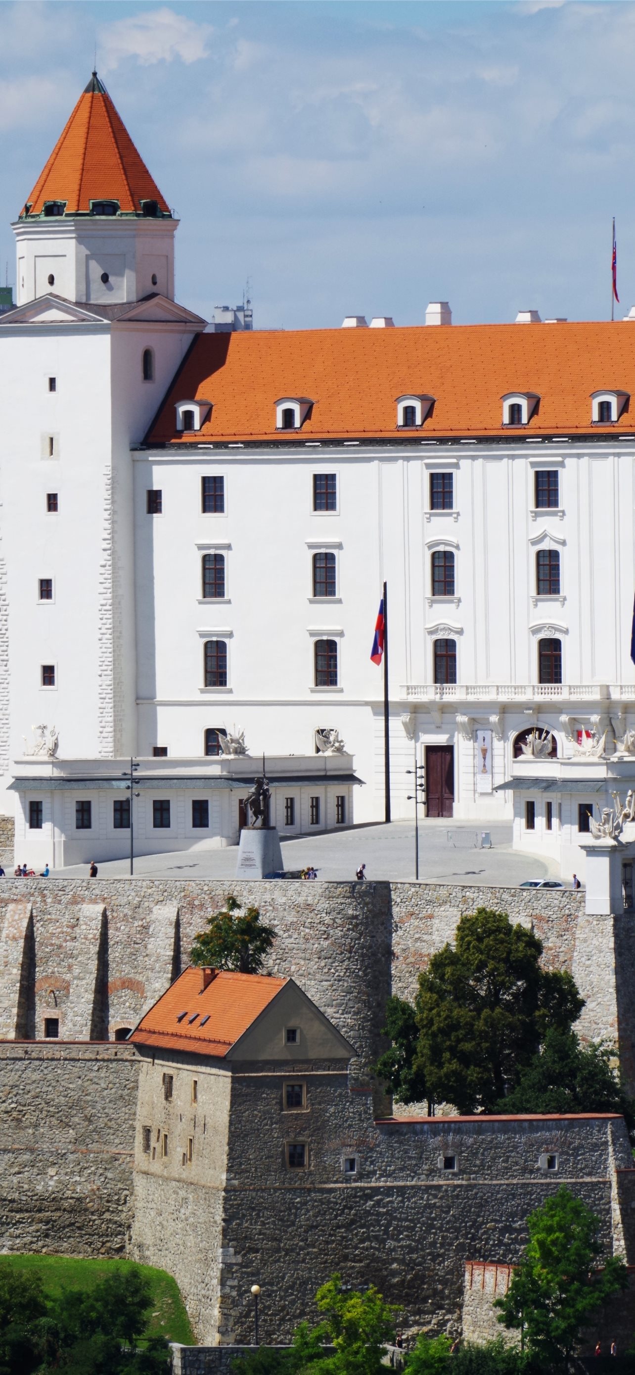 Bratislava, Historic city, Architectural wonders, European charm, 1290x2780 HD Phone