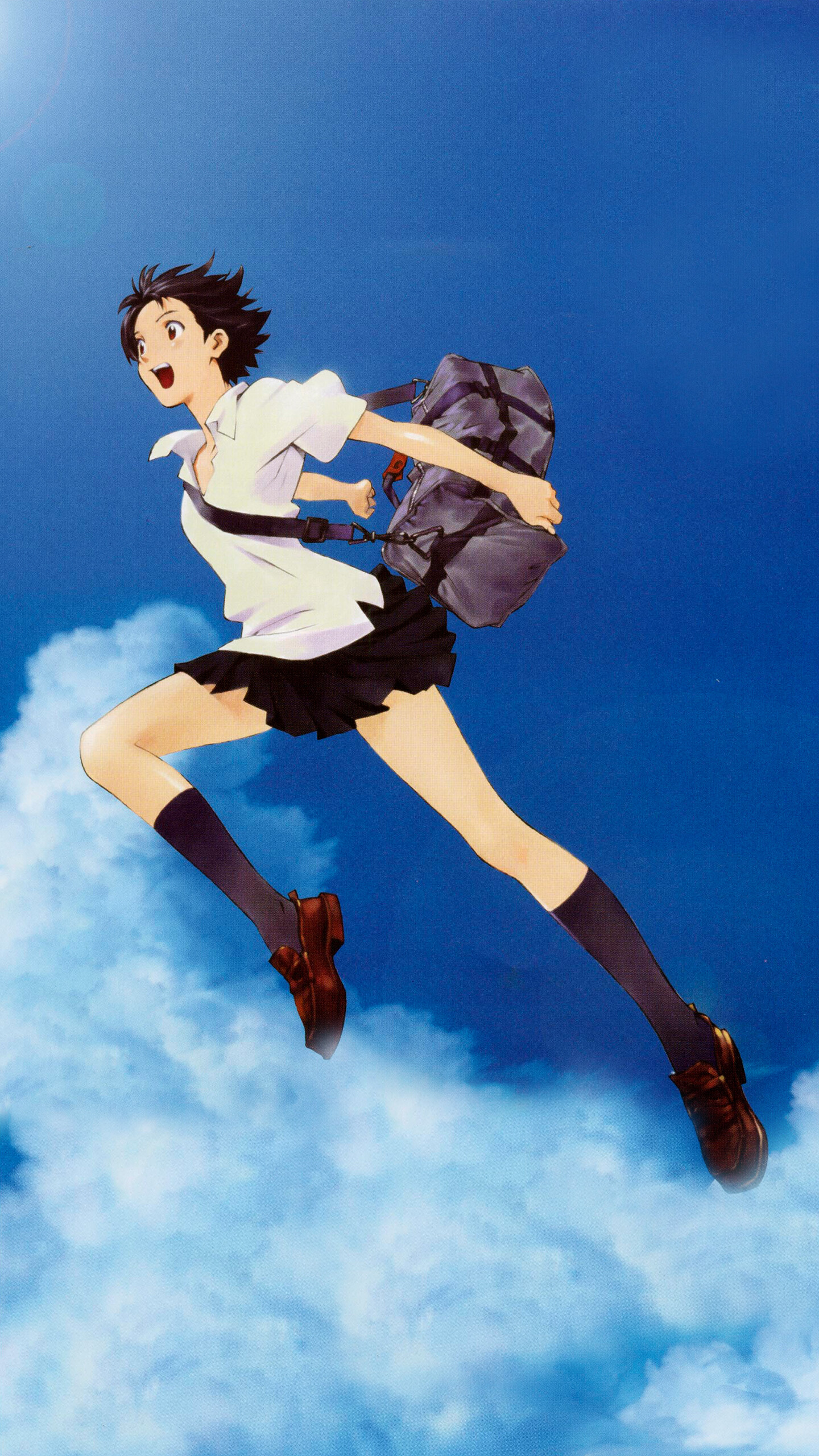The Girl Who Leapt Through Time: Makoto Konno, Time travel, Anime. 1440x2560 HD Wallpaper.