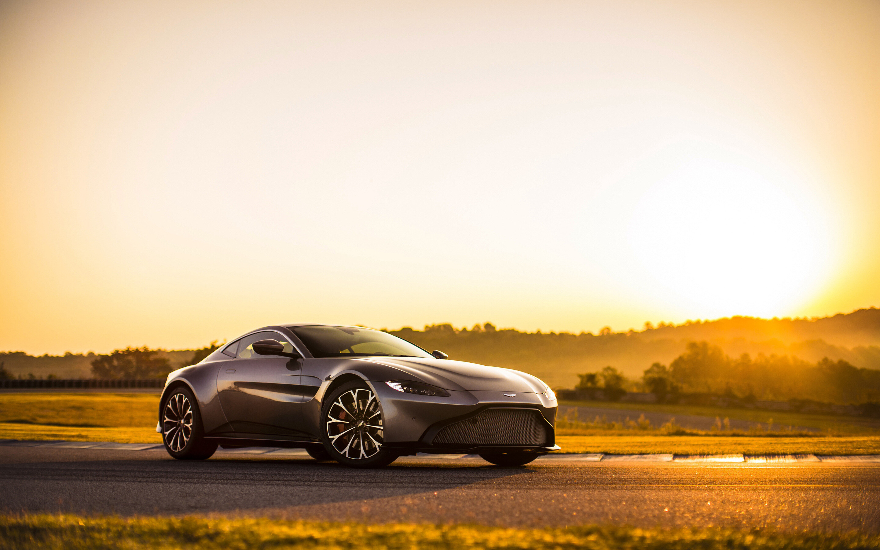 Aston Martin: AM Lagonda Global Holdings PLC, Has been producing cars for 104 years, Vantage. 2880x1800 HD Background.