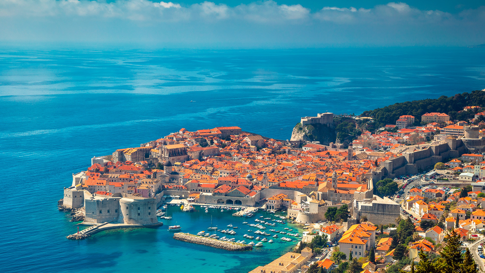 Croatian sailing routes, Dubrovnik, 1920x1080 Full HD Desktop