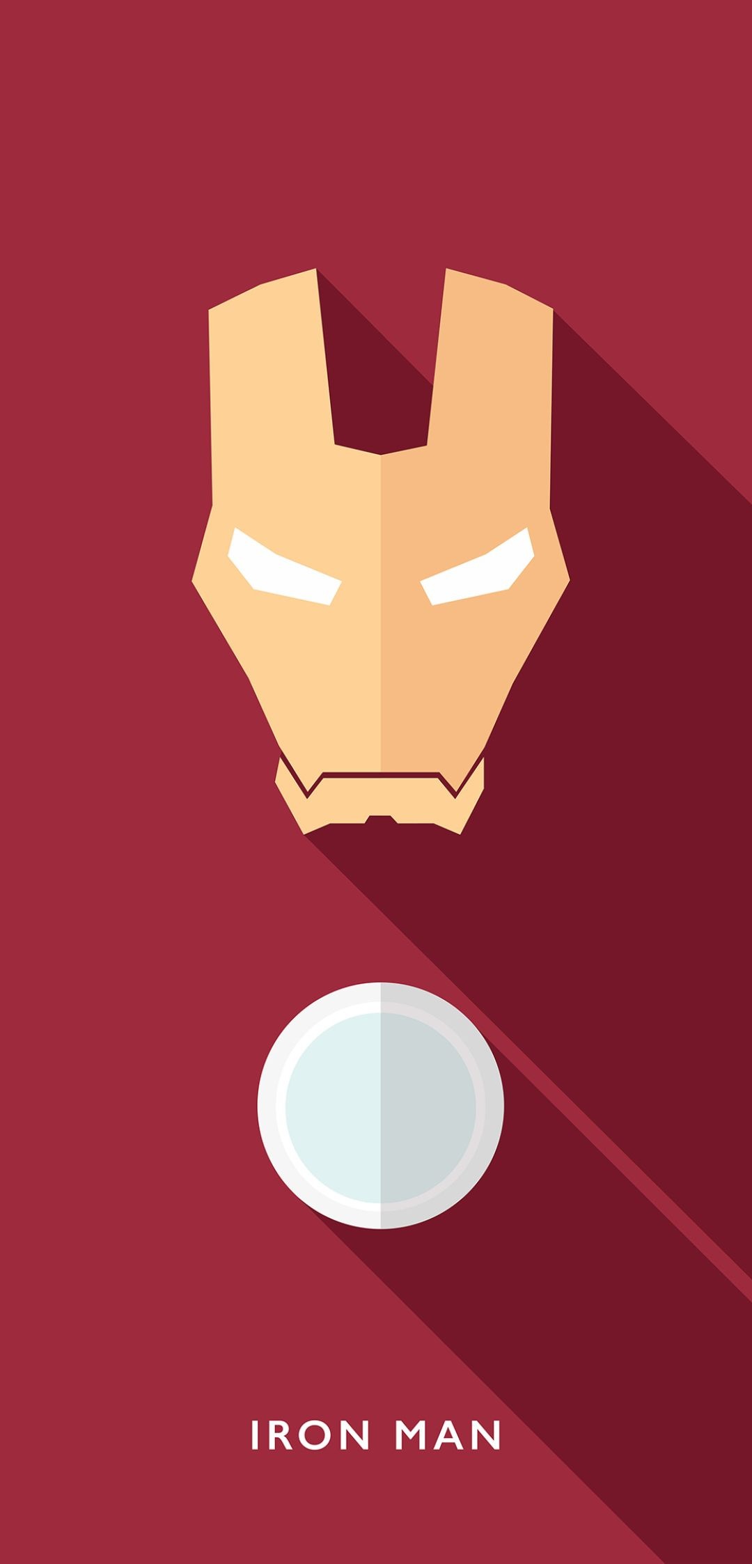 Iron Man Logo, Phone wallpapers, Superhero backgrounds, 1080x2250 HD Handy