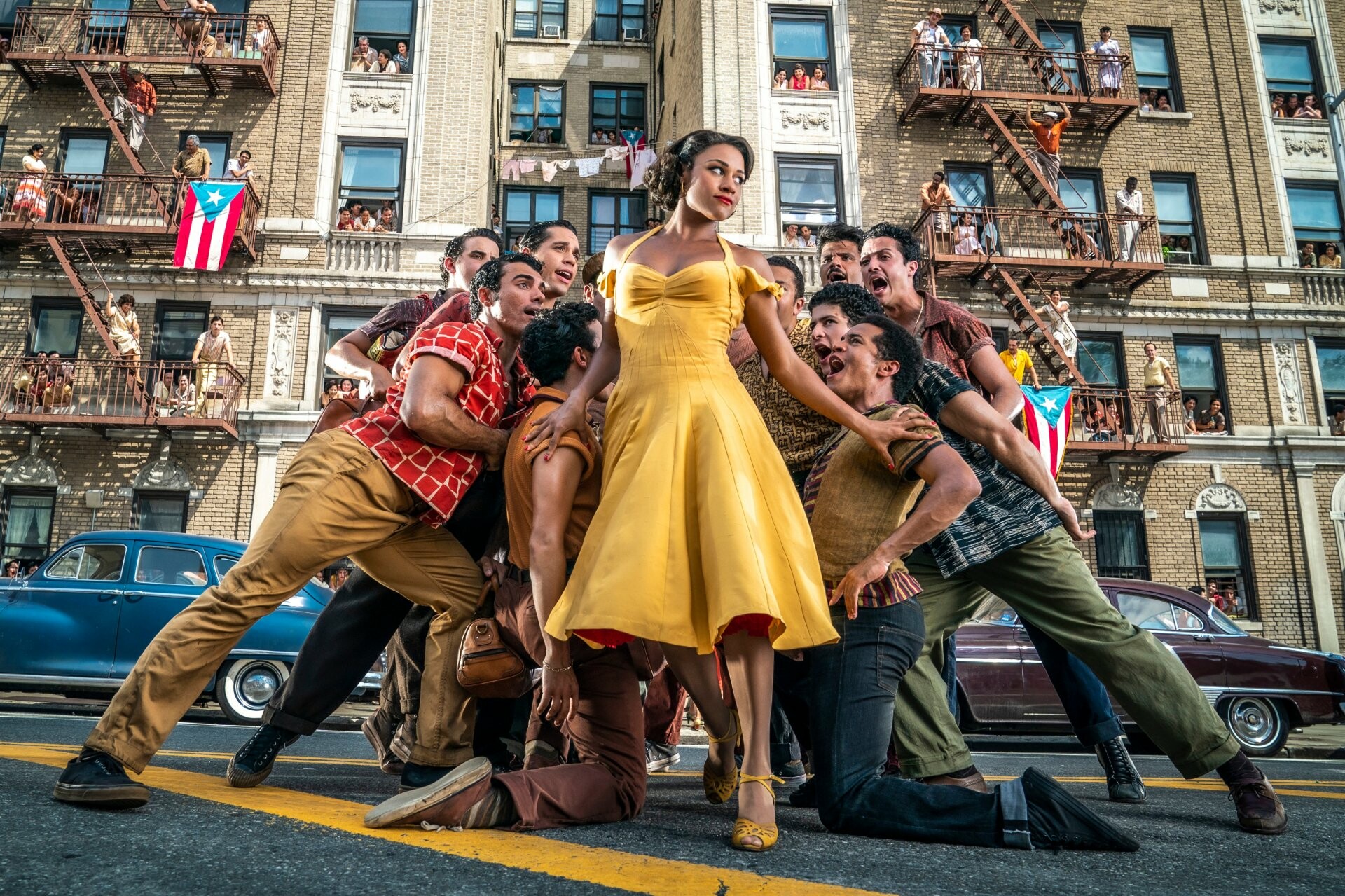West Side Story (2021): A 2021 film adaptation of the original 1957 musical. 1920x1280 HD Wallpaper.