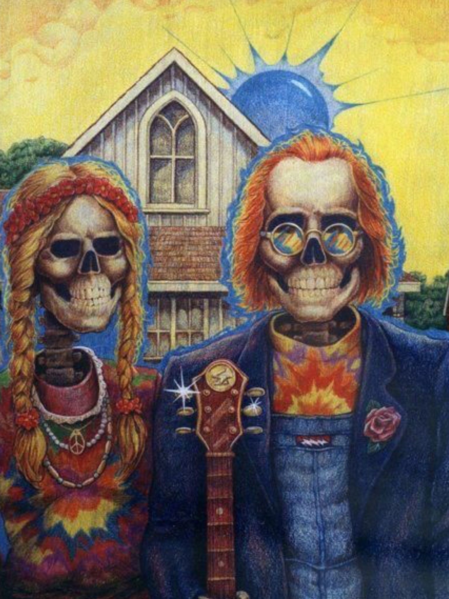 Grateful Dead: The highest grossing American touring acts for multiple decades, Rock band. 1540x2050 HD Background.