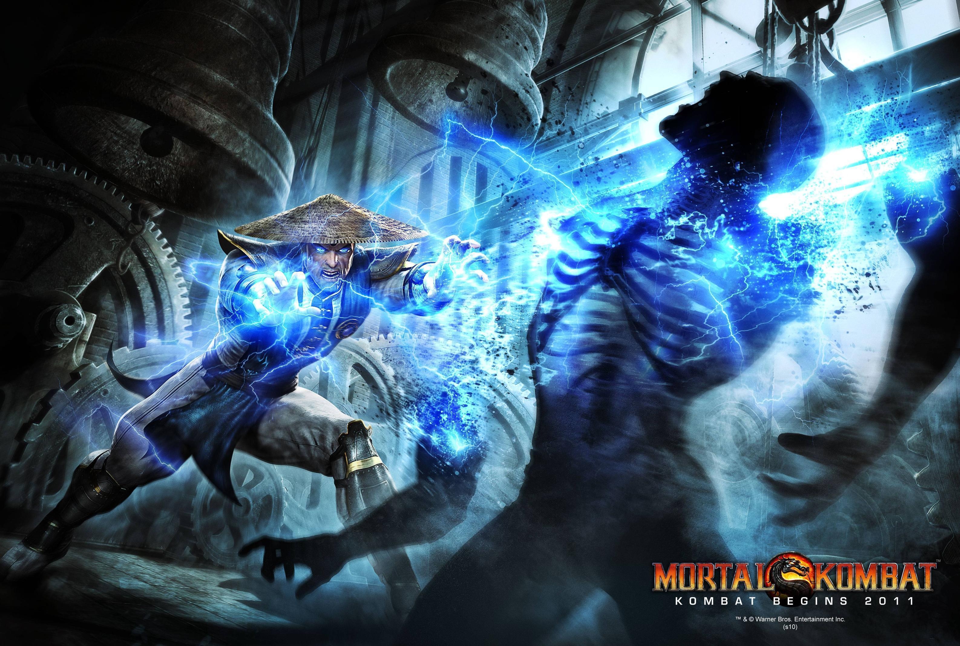 Mortal Kombat 9, Classic fighting game, Iconic characters, Electrifying battles, 3180x2140 HD Desktop