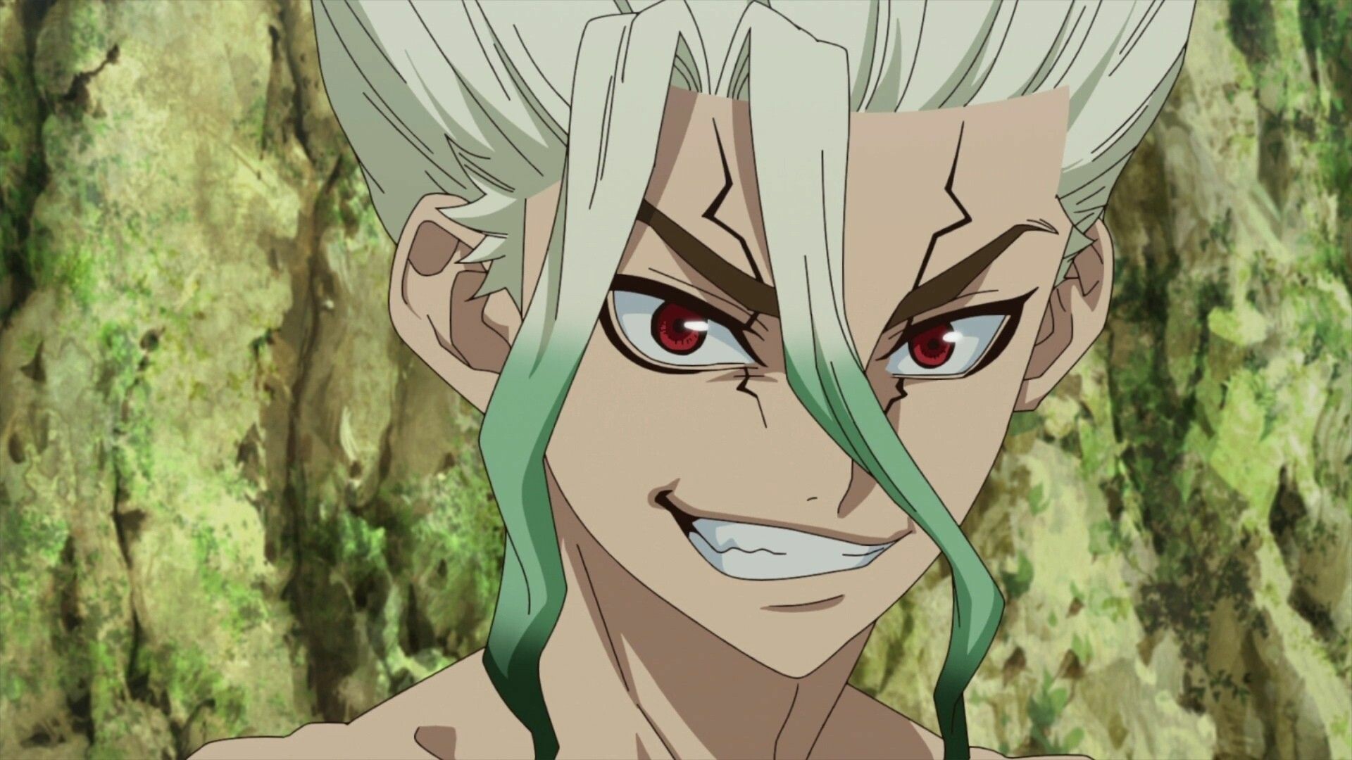 Dr.STONE: The scientist with superhuman intelligence and a wealth of knowledge. 1920x1080 Full HD Background.