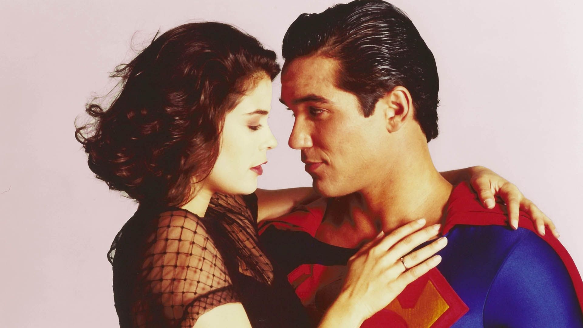 Lois and Clark: The New Adventures of Superman: Teri Hatcher and Dean Cain, Superhero girlfriend, DC Comics, A 90s sci-fi television series. 1920x1080 Full HD Wallpaper.