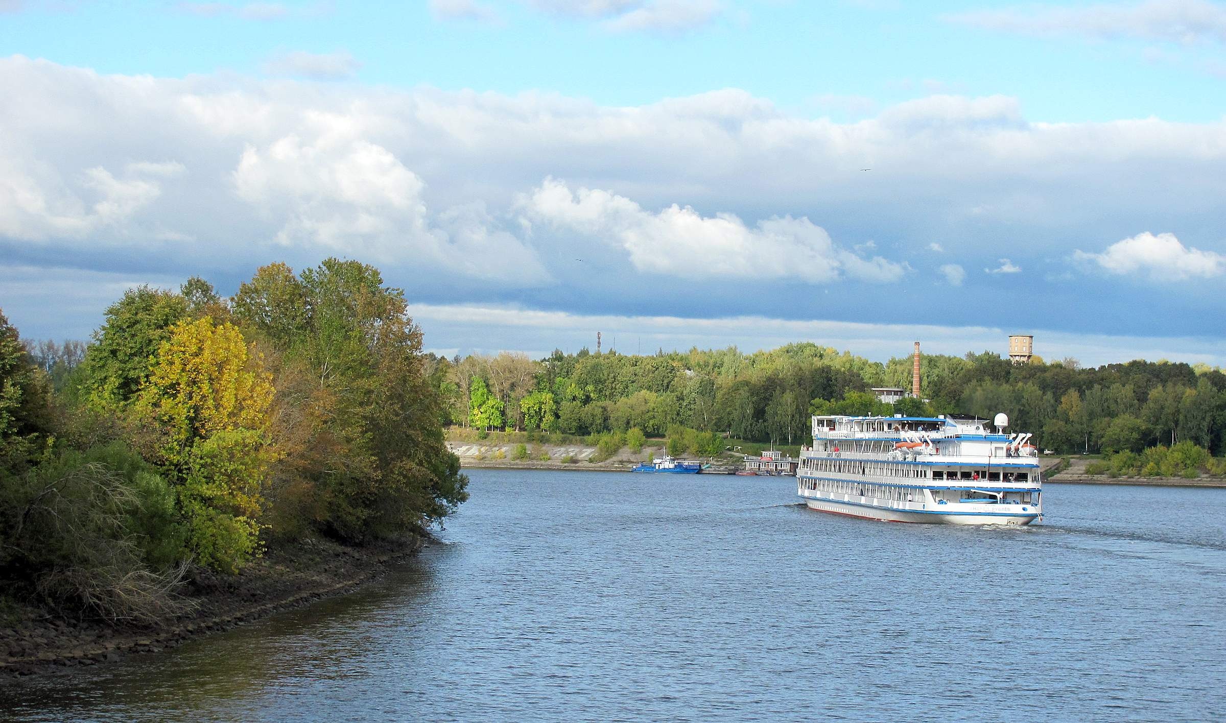 The Volga River, Russian heartland, Scenic river cruise, Cultural exploration, 2400x1420 HD Desktop