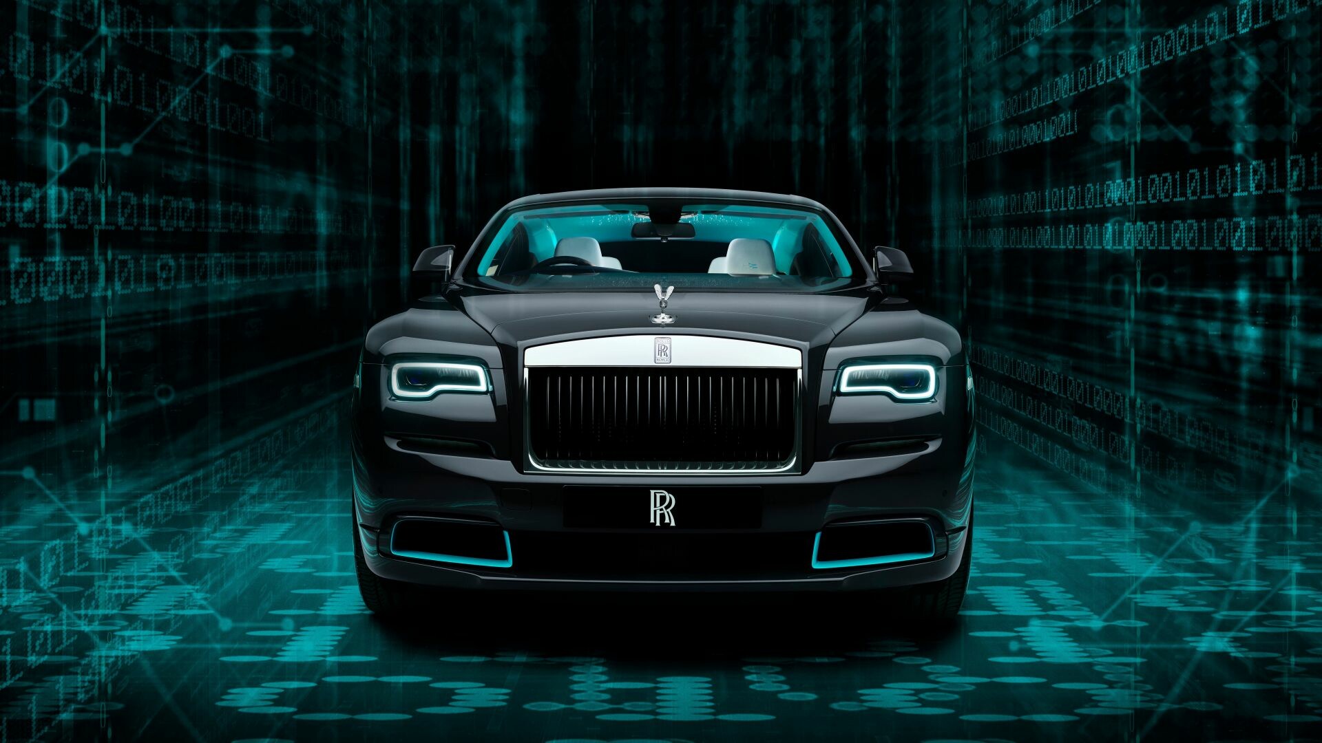 Rolls-Royce: Model Wraith Kryptos Collection, Luxurious car. 1920x1080 Full HD Background.