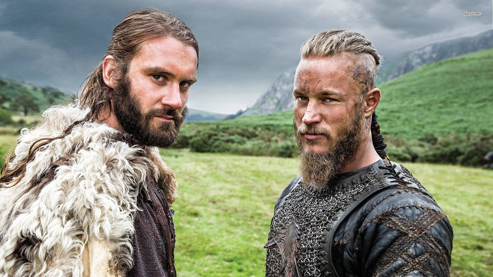 Vikings TV Series, Mud Ragnar Lodbrok, Man beard facial, 1920x1080 Full HD Desktop