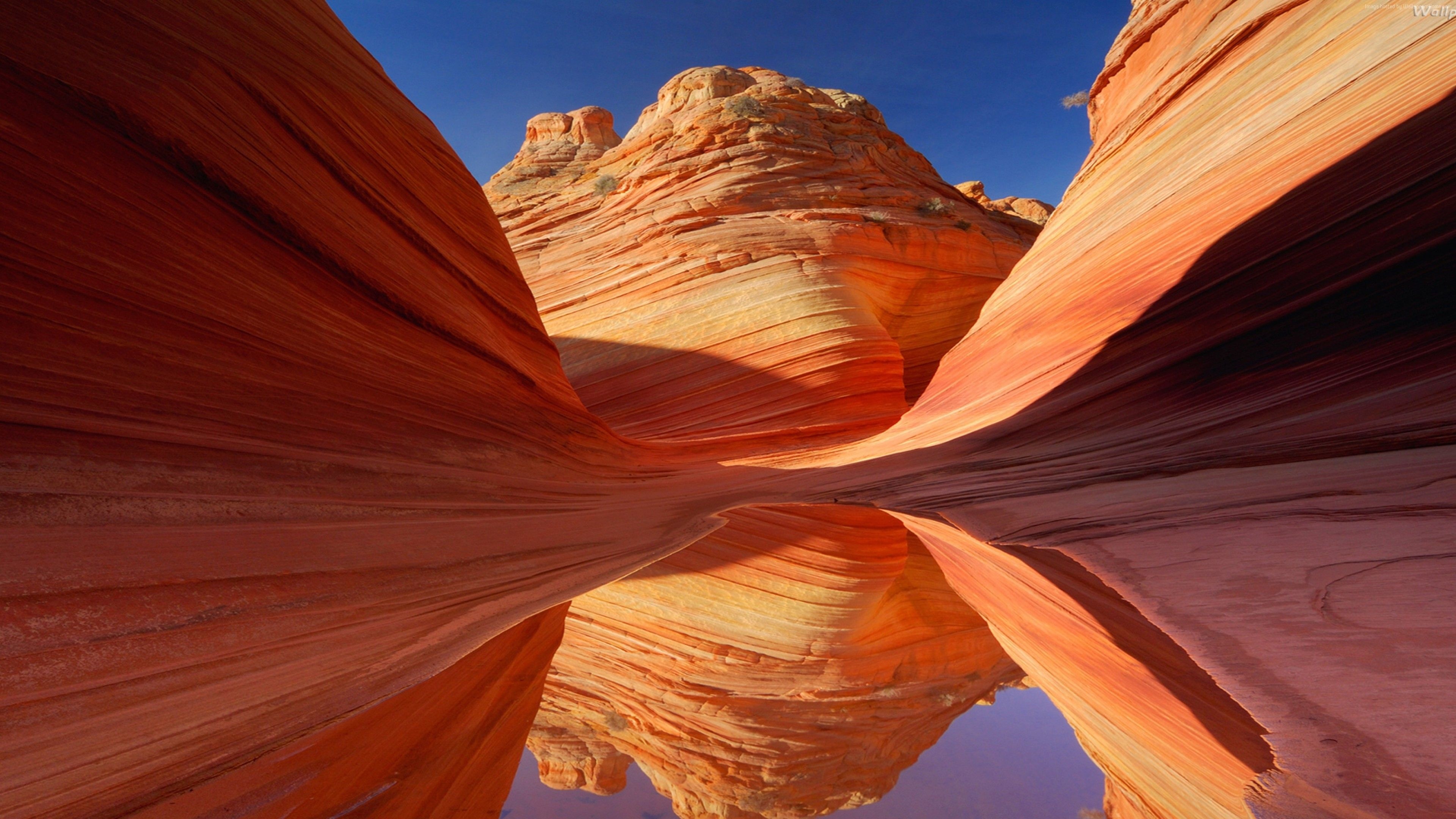 Antelope Canyon 4k, Arizona's beauty, Stunning nature, Marvel of the world, 3840x2160 4K Desktop